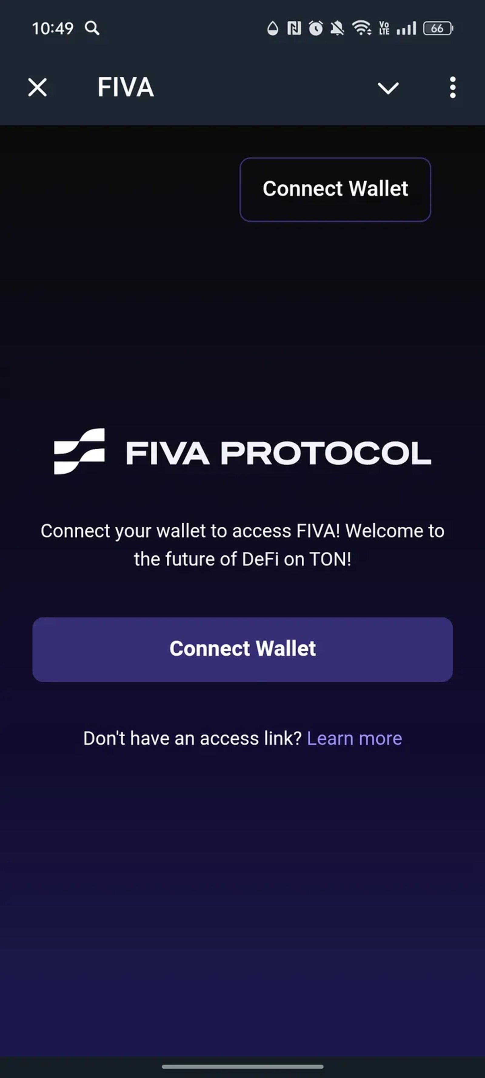 FIVA в Телеграм — скриншот 1