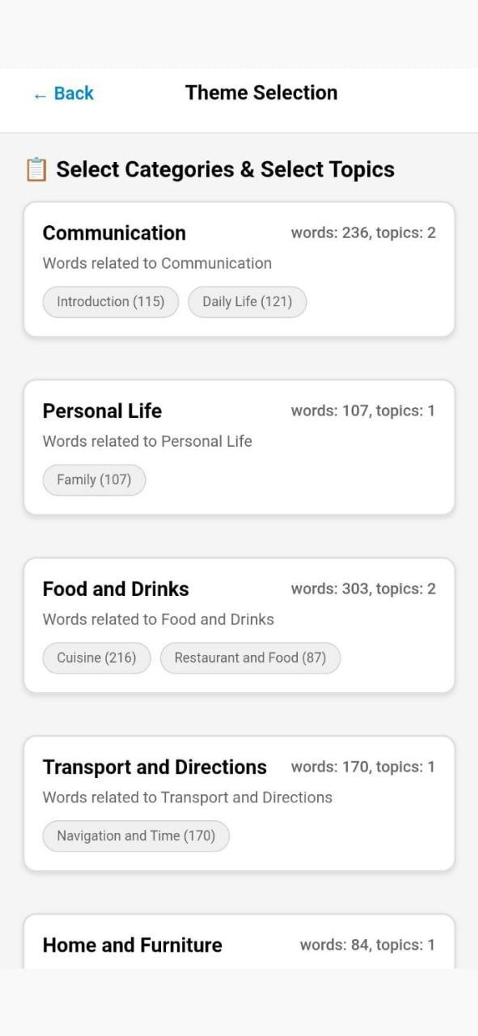 LitCards - Learn Lithuanian в Телеграм — скриншот 3