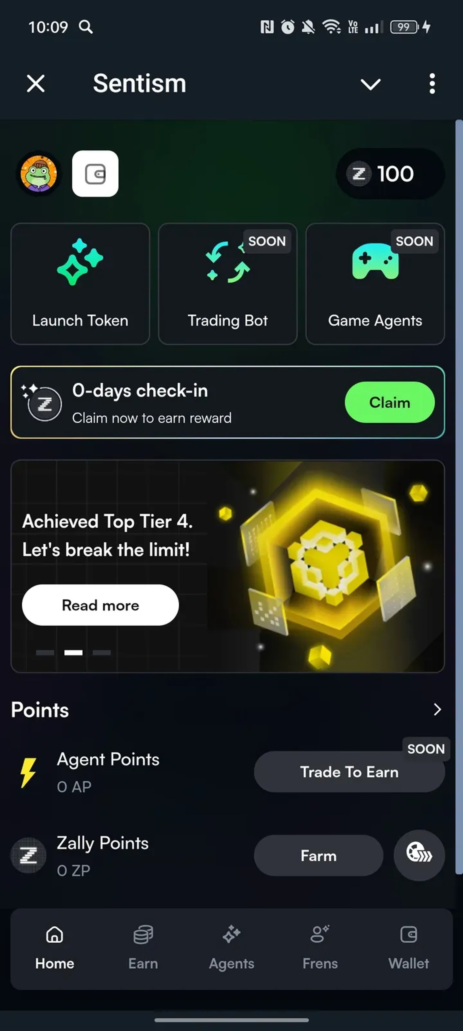 Sentism Telegram Screenshot 1