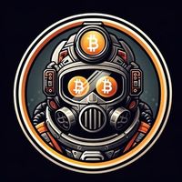 Mine Bitcoin Robot Logo Telegram