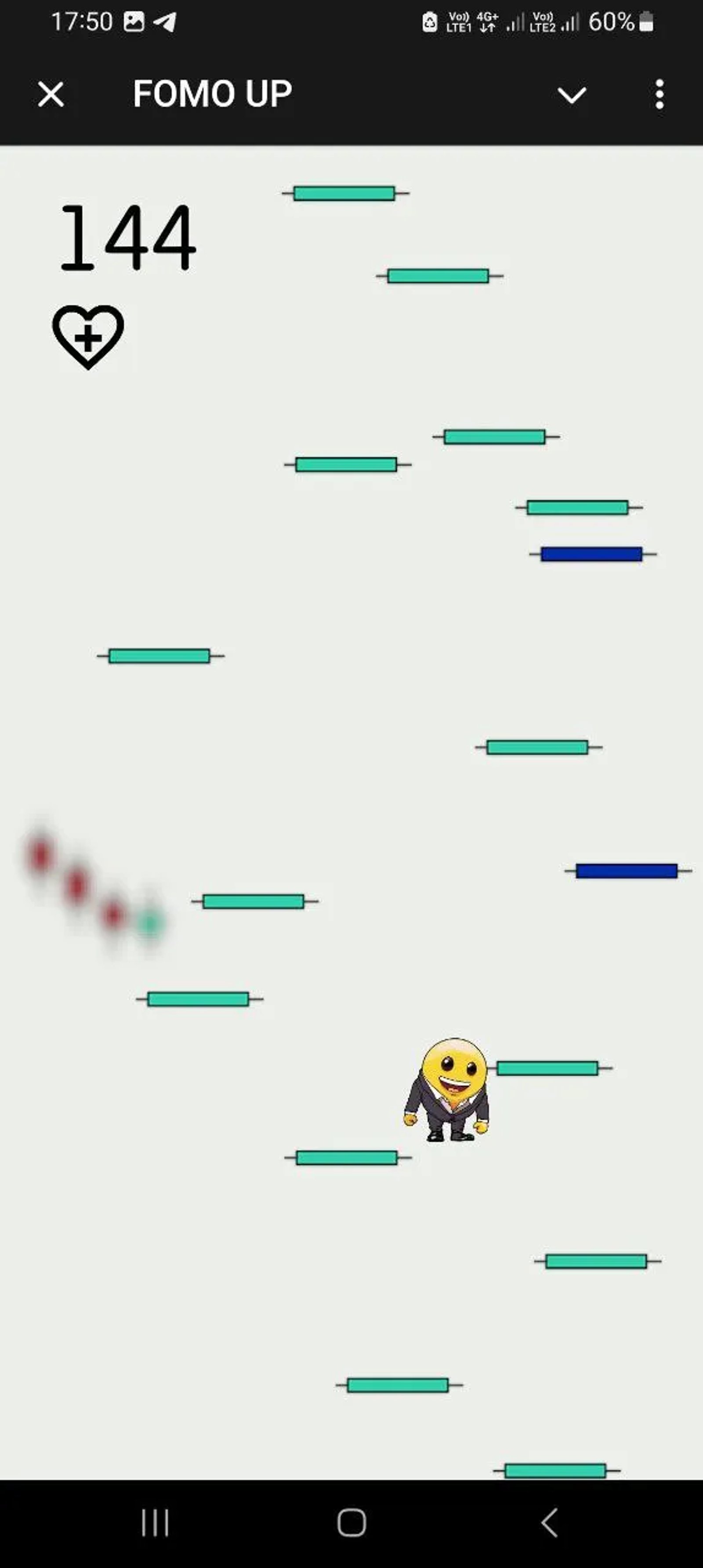 FOMO UP в Телеграм — скриншот 2