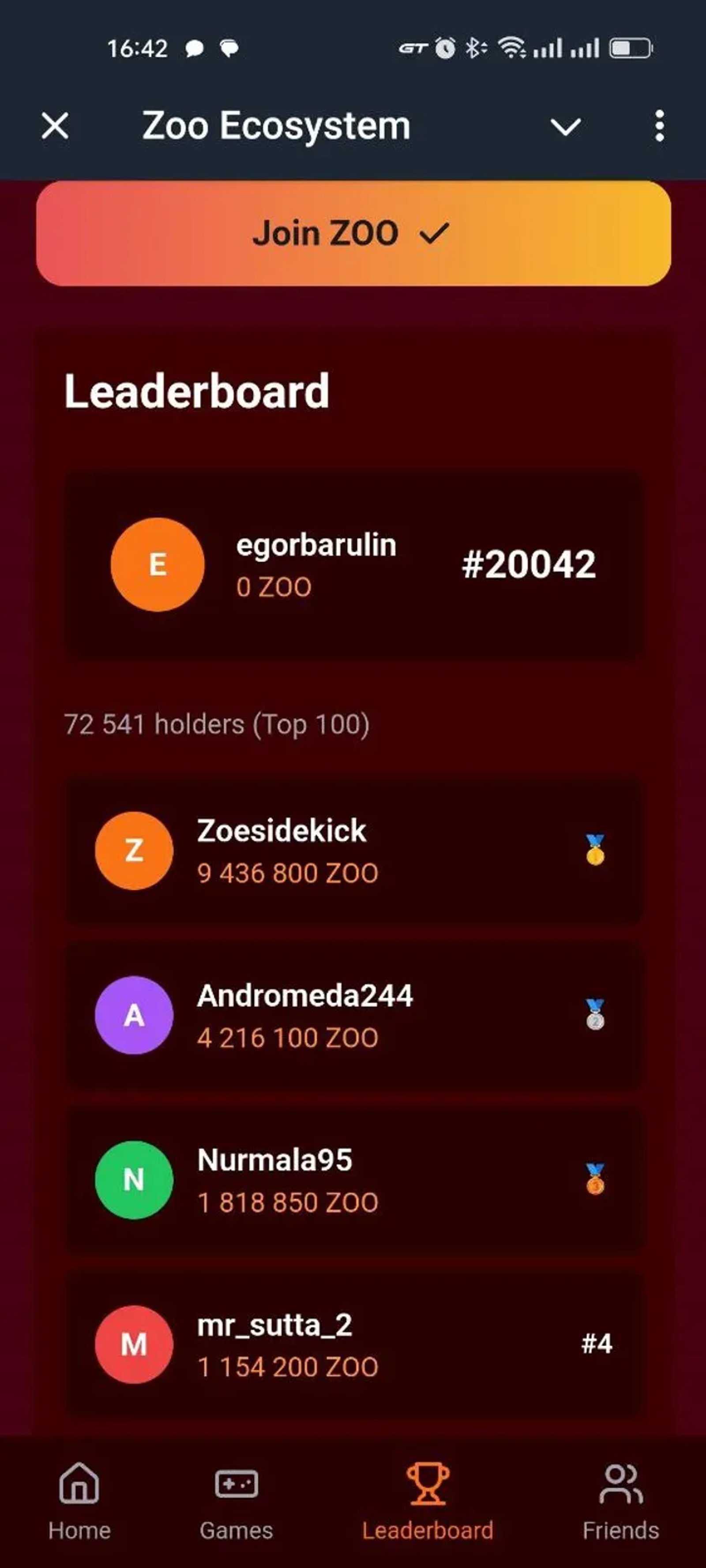 Zoo Ecosystem в Телеграм — скриншот 2