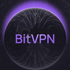 BitVPN | v2RayTun | Happ Logo Telegram