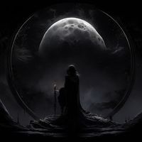 Black Moon Tarot Logo Telegram