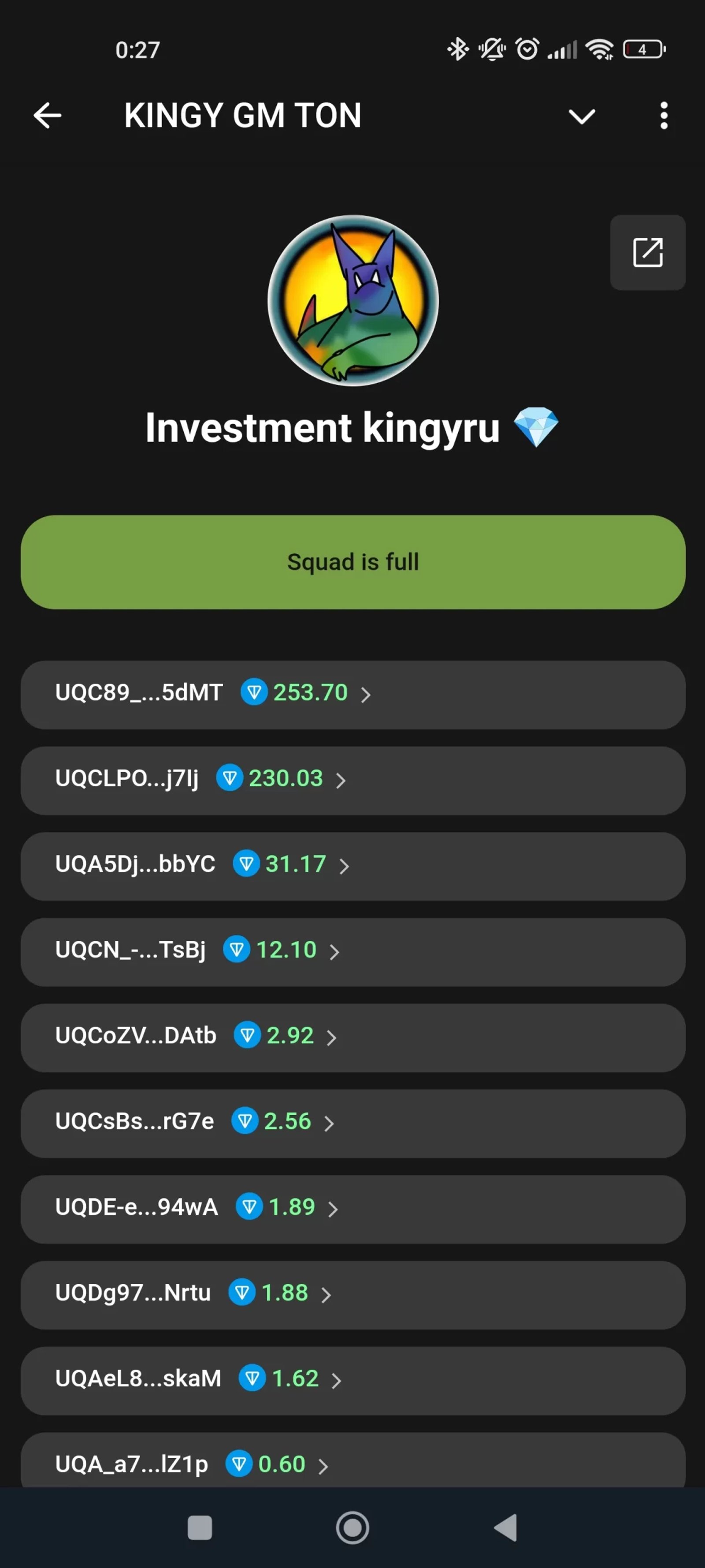KINGY GM TON Инструмент