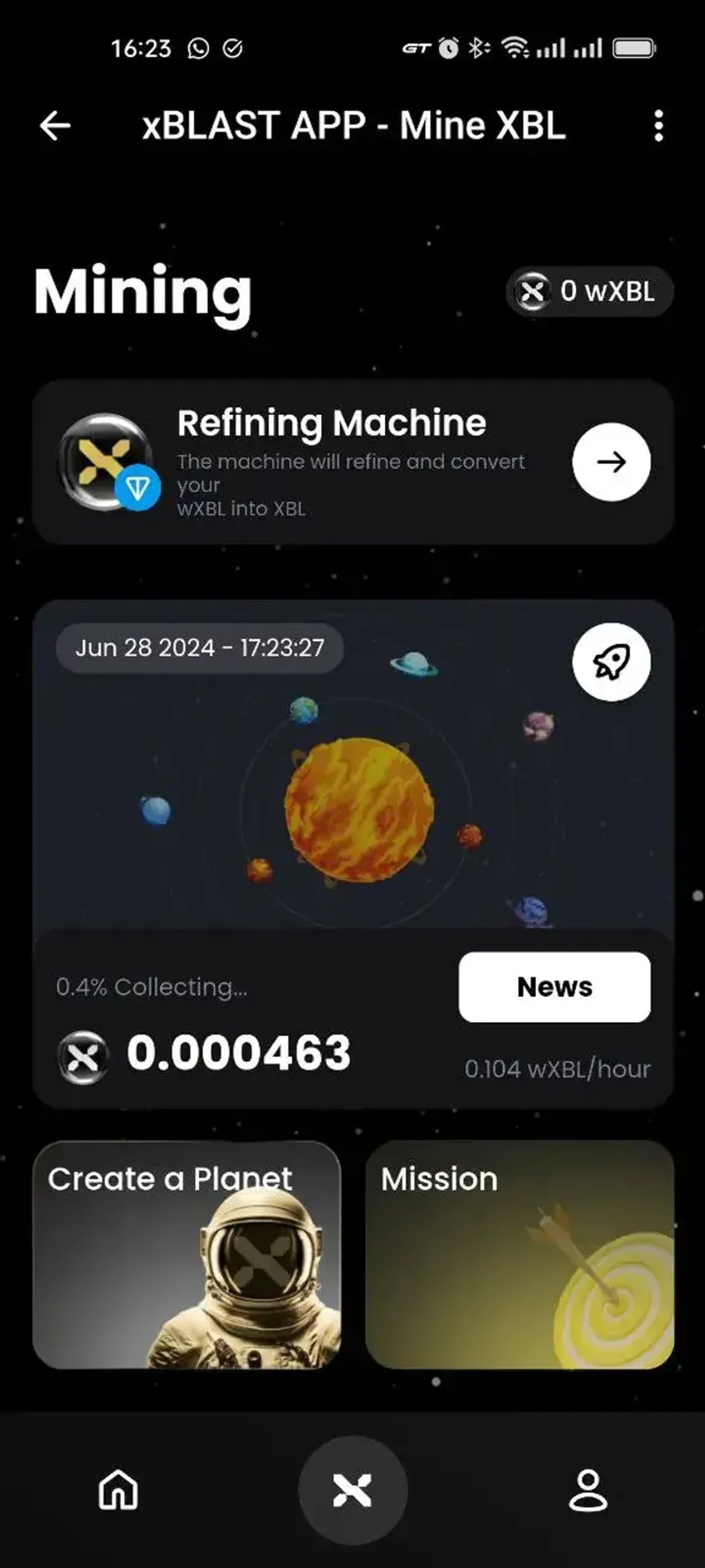 xBLAST APP - Mine XBL в Телеграм — скриншот 6
