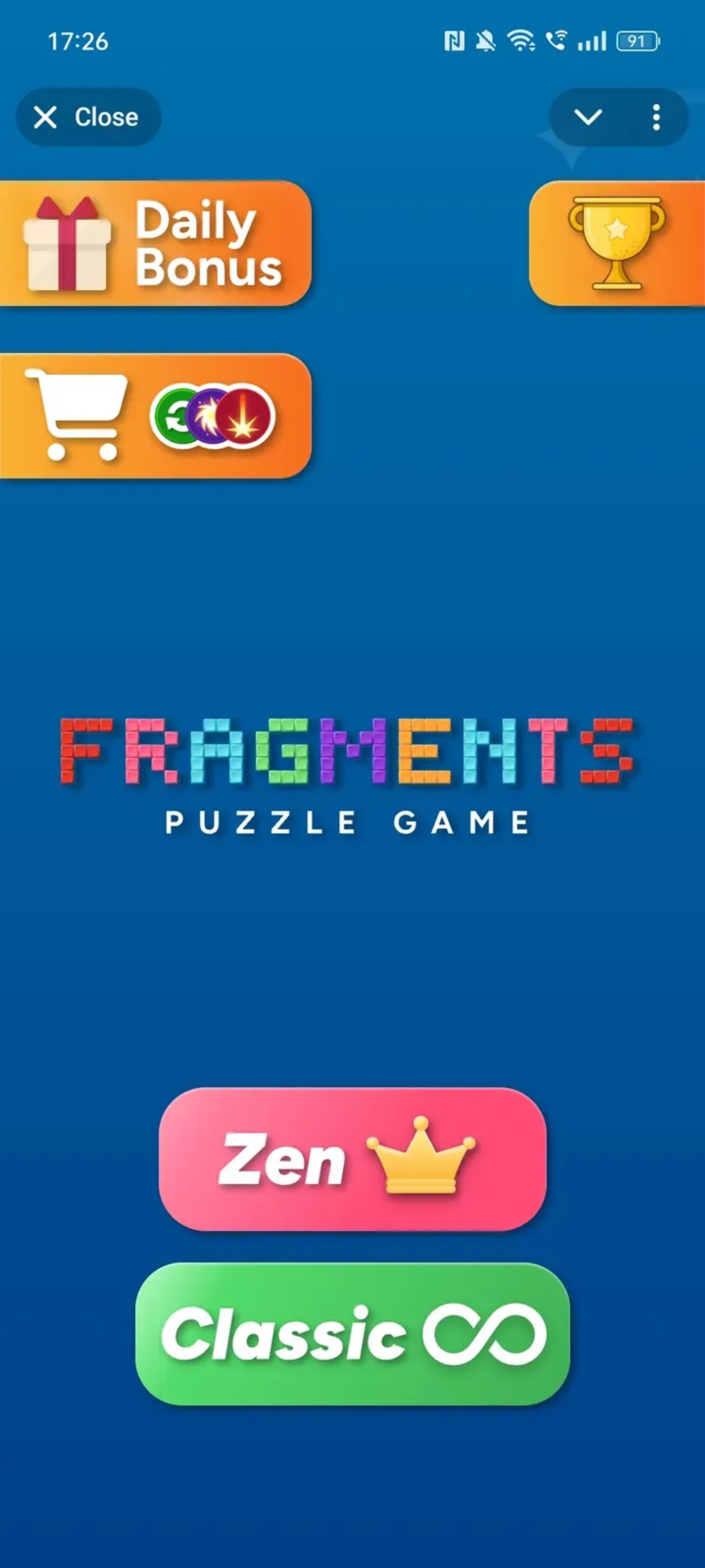 FRAGMENTS в Телеграм — скриншот 1