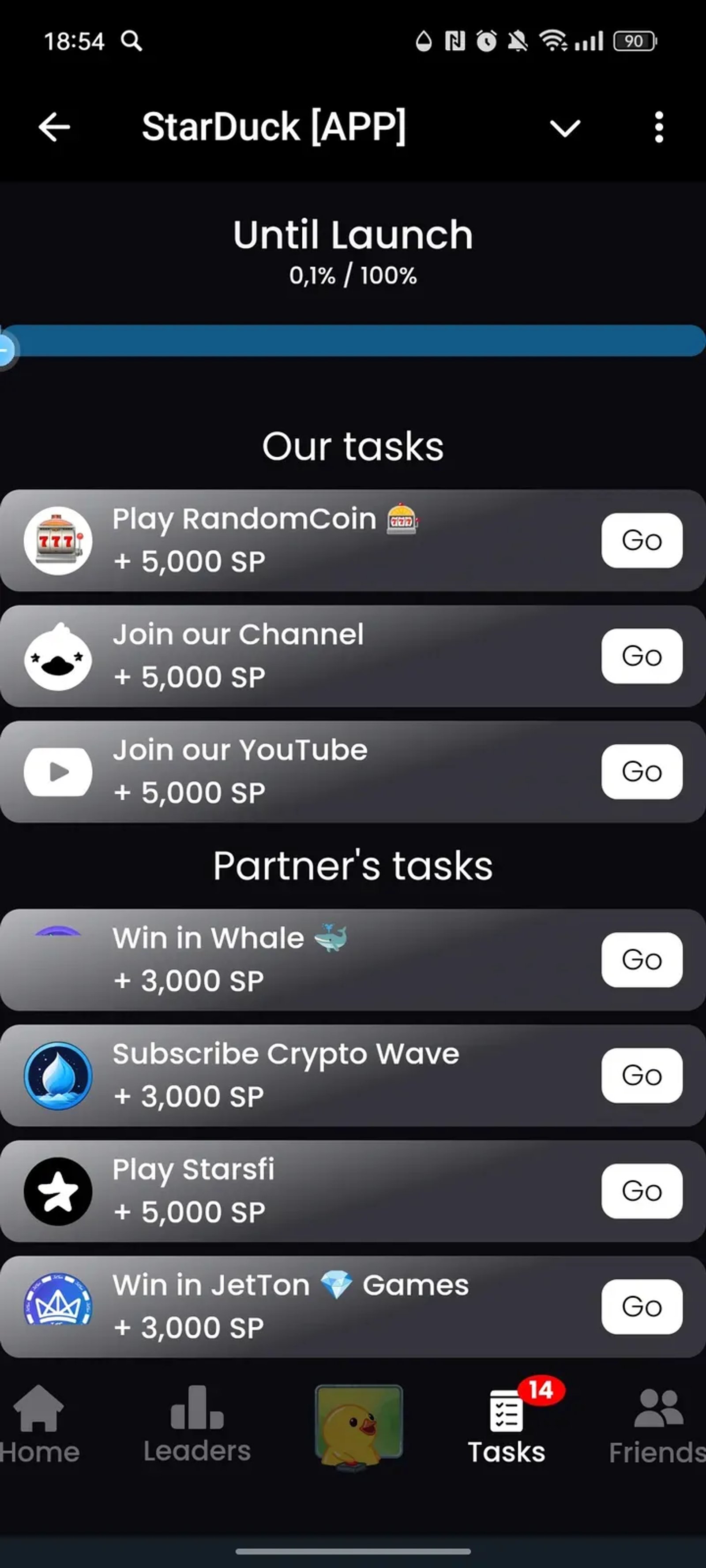 StarDuck [APP] в Телеграм — скриншот 4