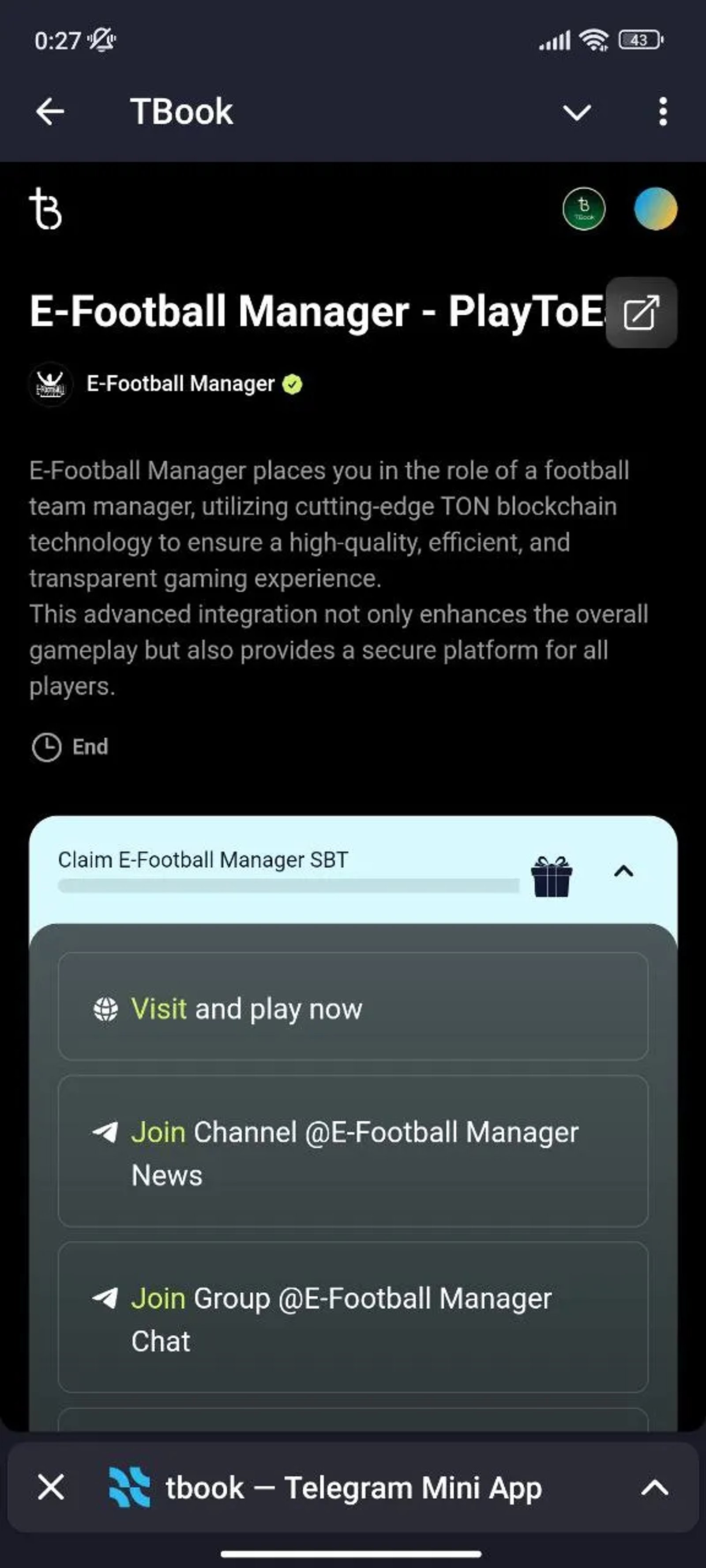 TBook Менеджер