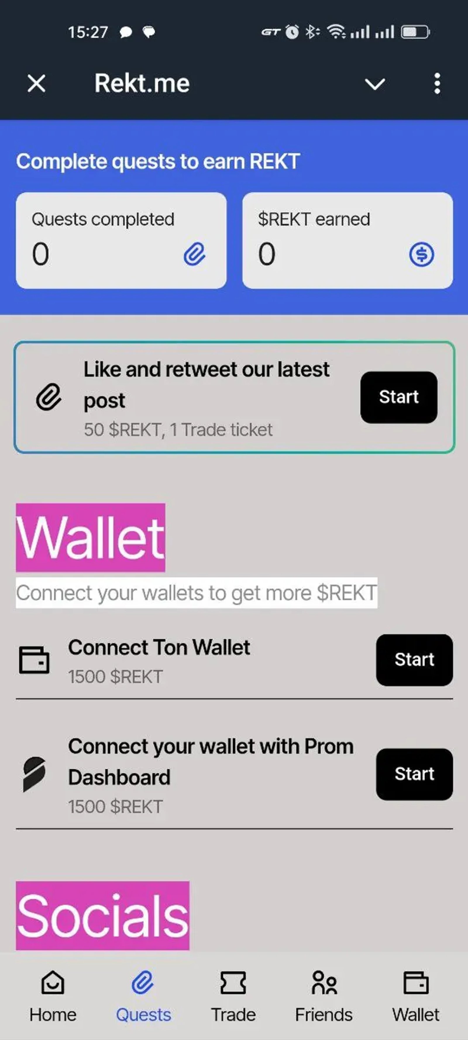 Rekt.me Telegram Screenshot 1