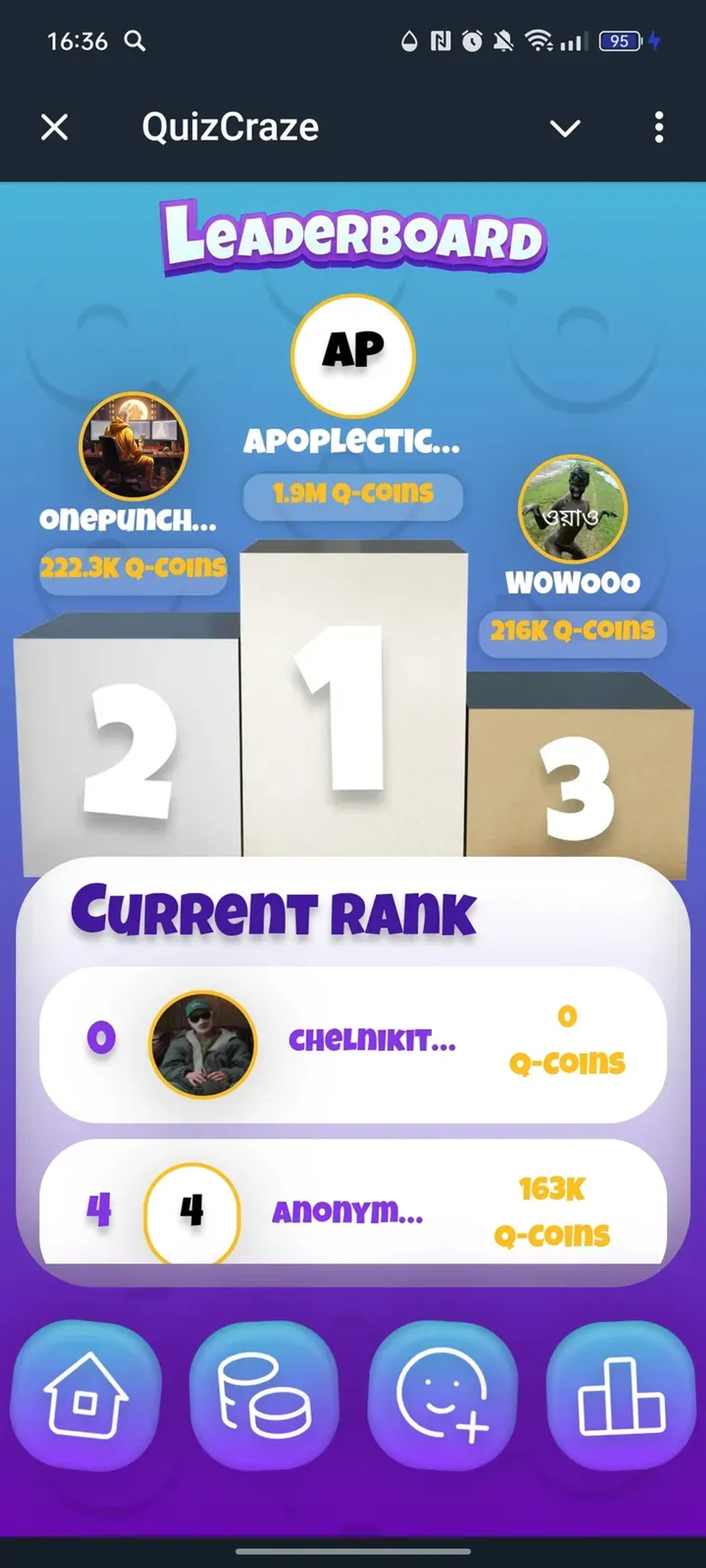 QuizCraze в Телеграм — скриншот 4