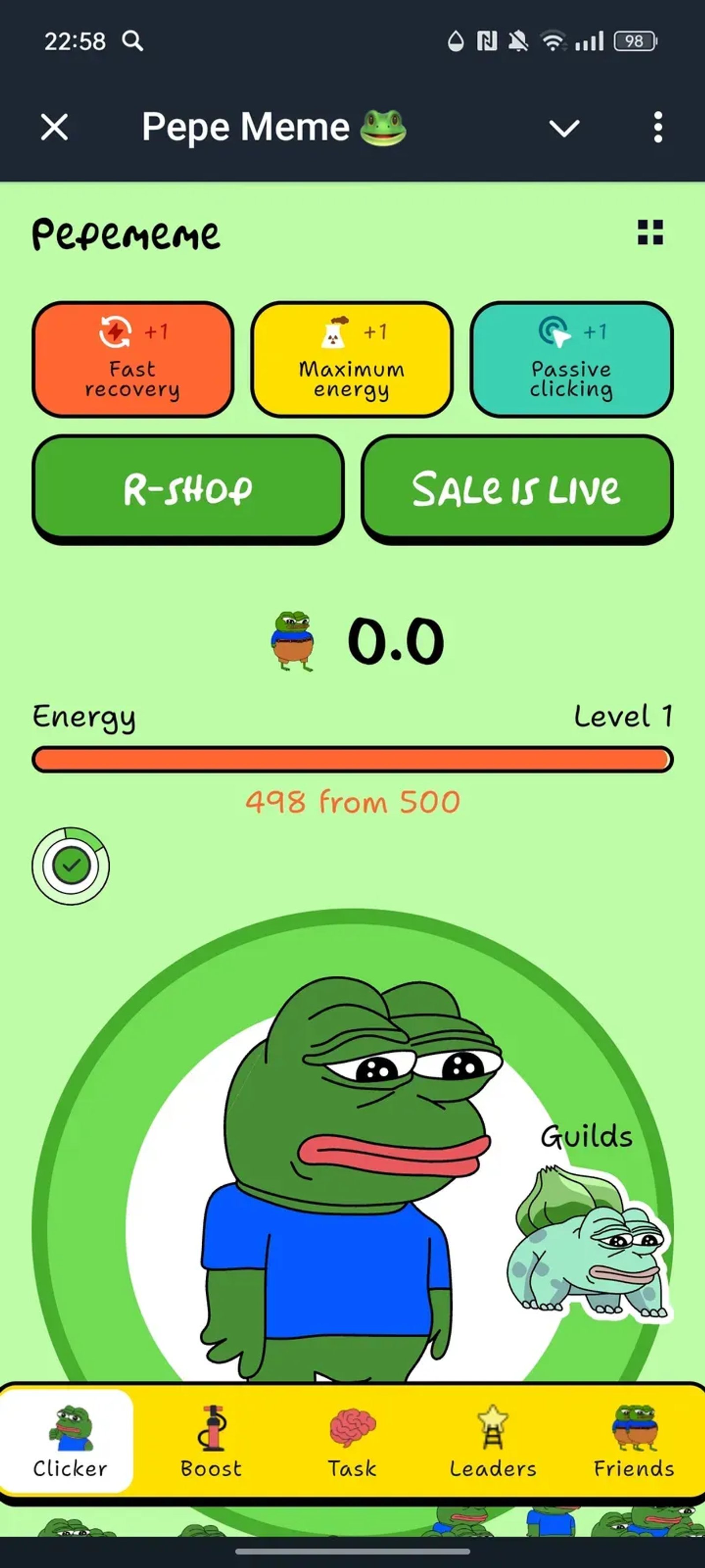 Pepe Meme πΈ Π² Π’Π΅Π»Π΅Π³ΡΠ°ΠΌ β ΡΠΊΡΠΈΠ½ΡΠΎΡ 1