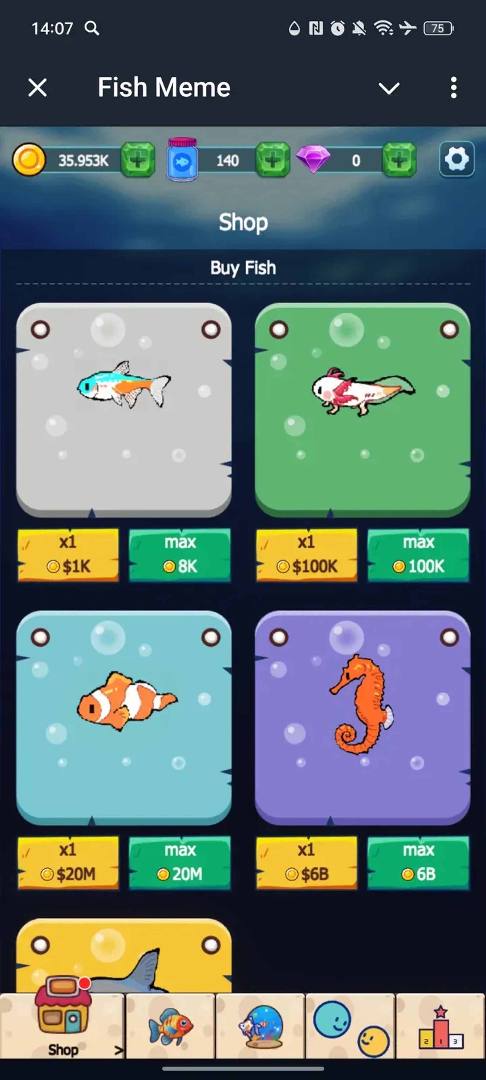 Fish Meme в Телеграм — скриншот 4