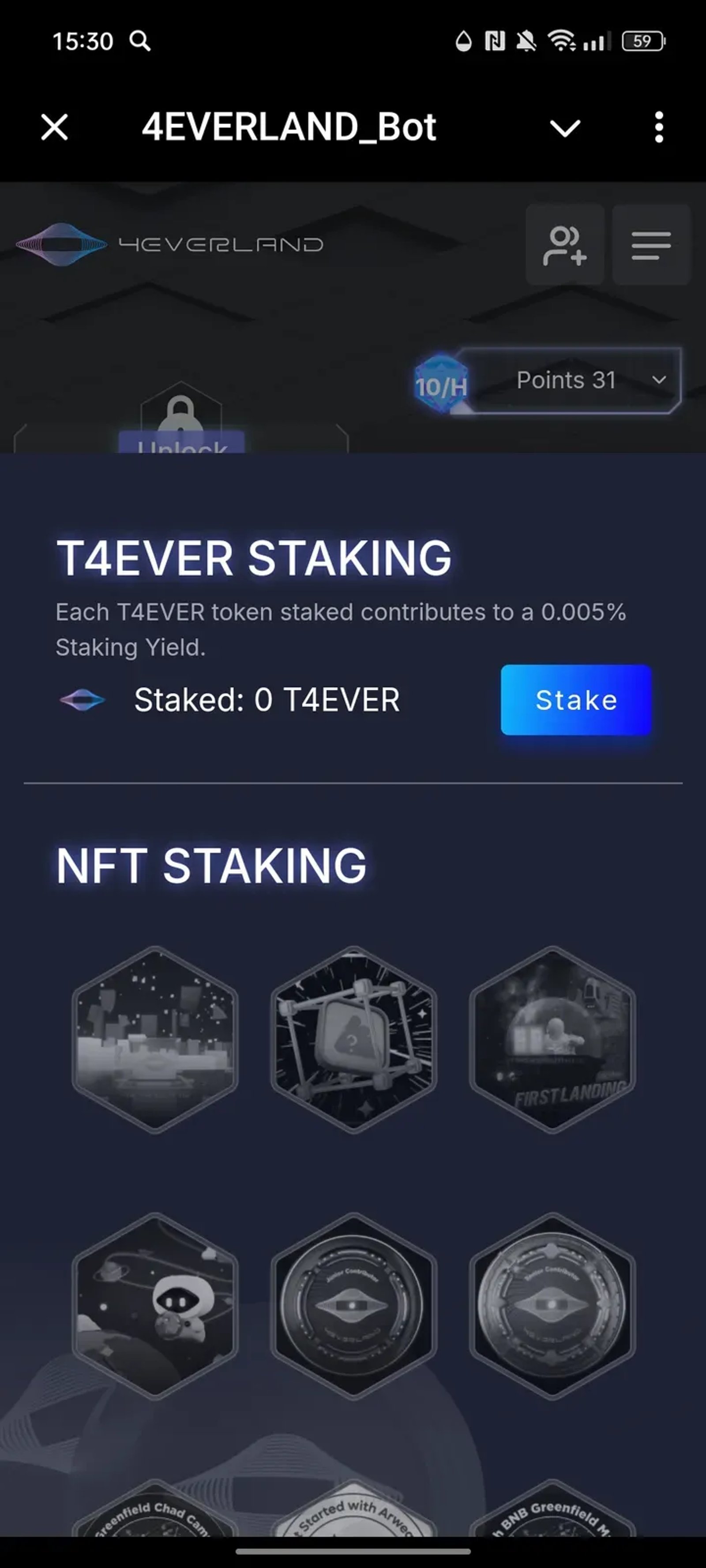 4EVERLAND Bot в Телеграм — скриншот 4