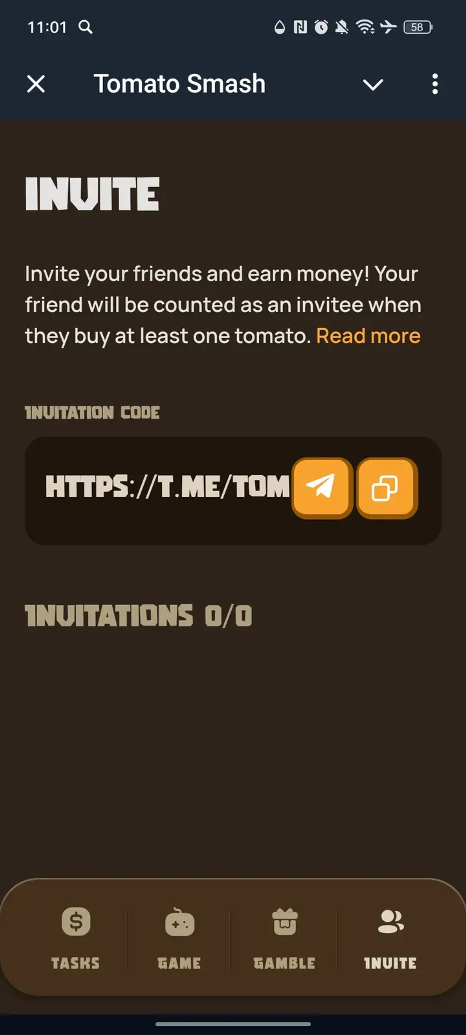 Tomato Smash в Телеграм — скриншот 4