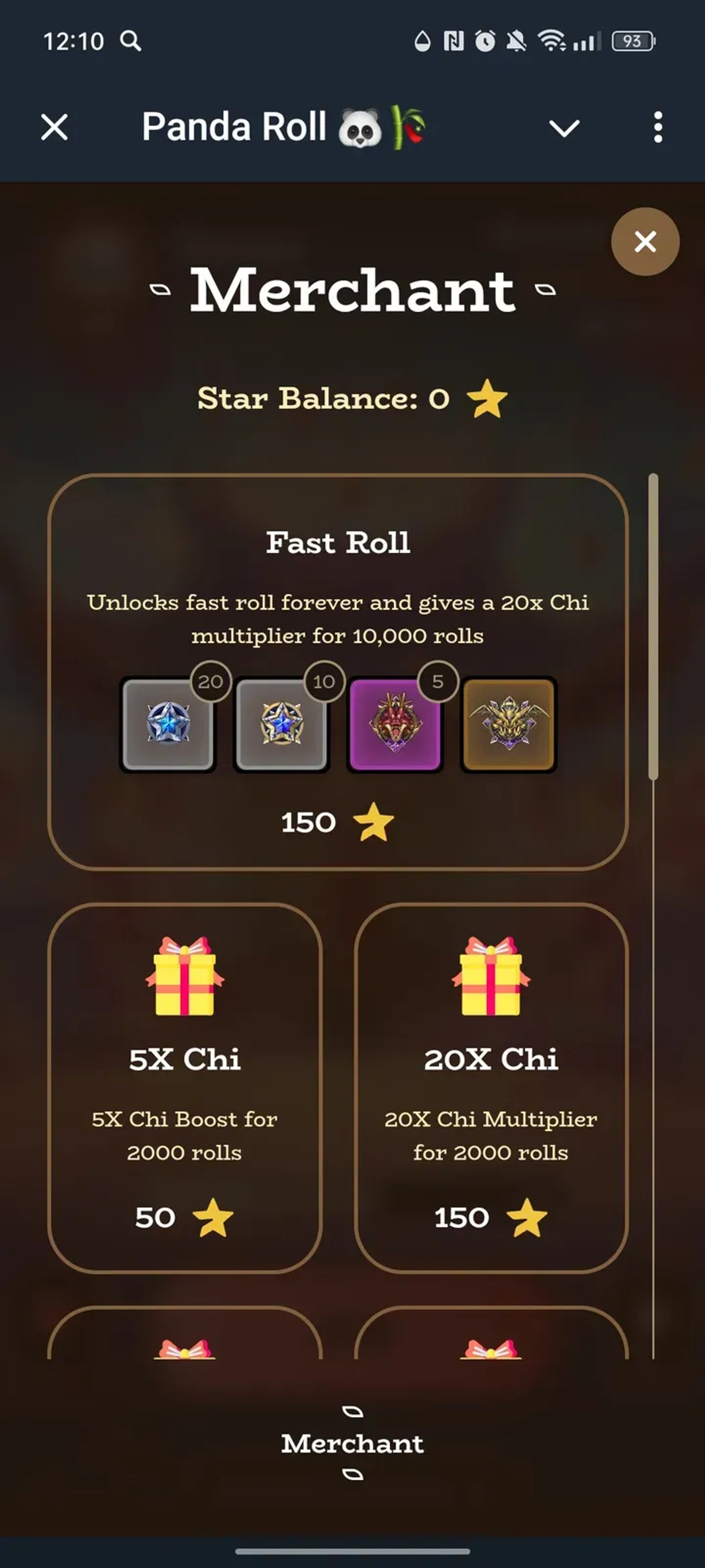 Panda_roll_bot Telegram Screenshot 5