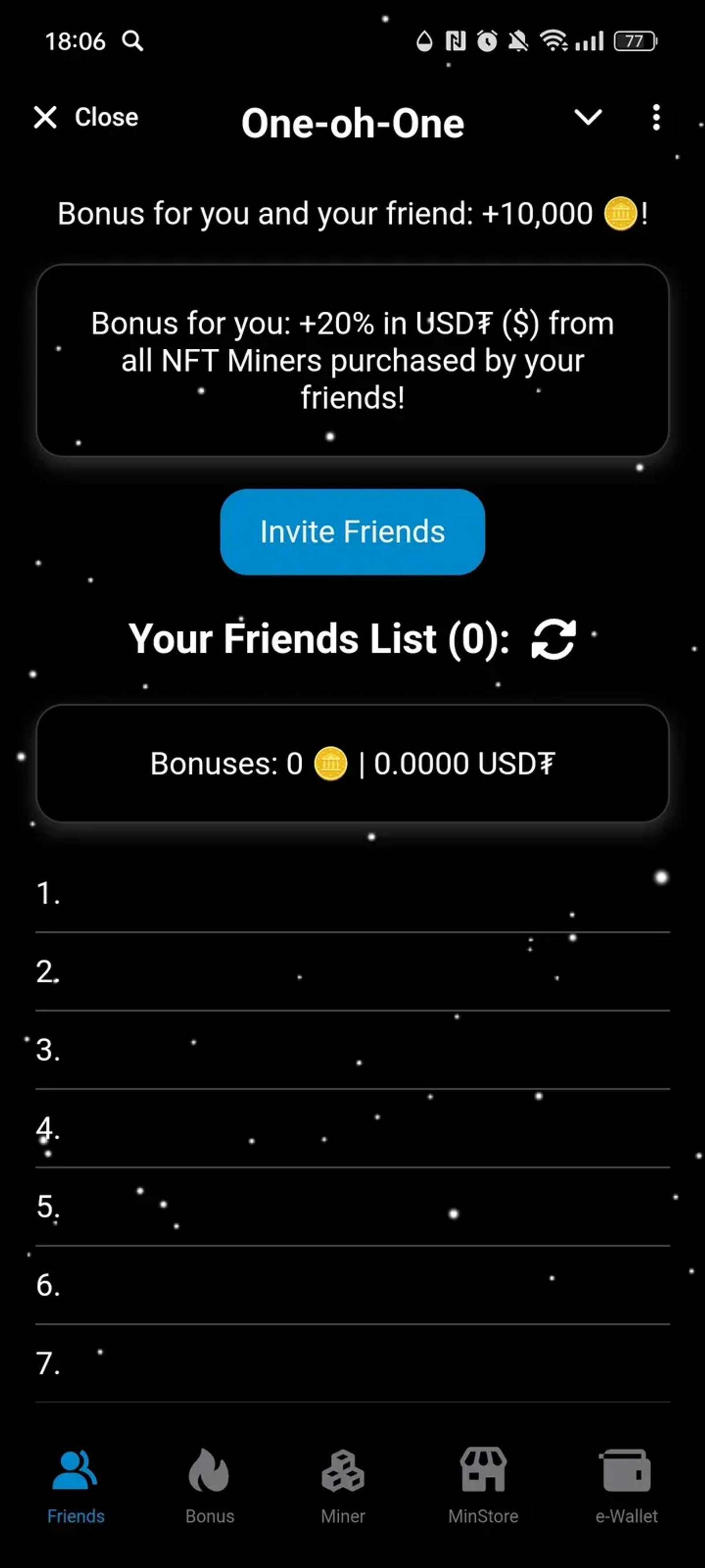 One-oh-One в Телеграм — скриншот 3