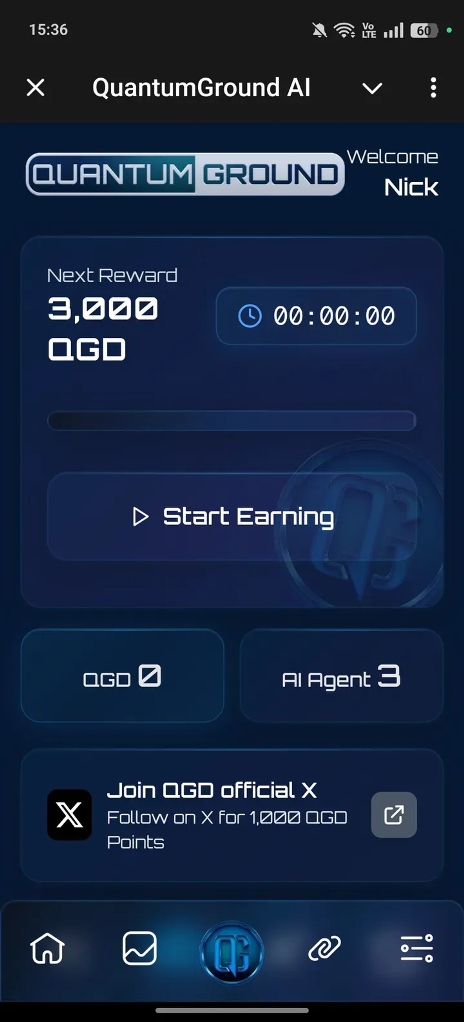 QuantumGround AI Telegram Screenshot 1