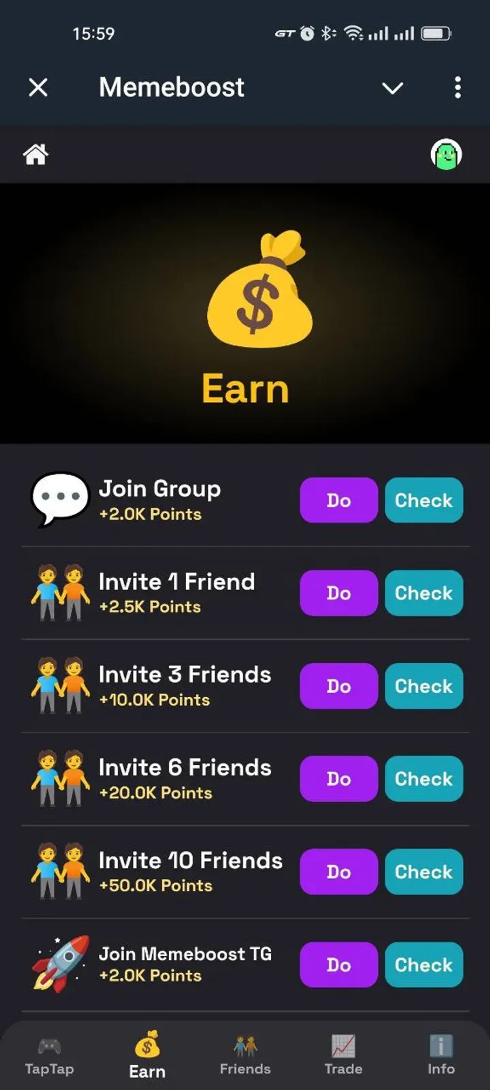 Memeboost в Телеграм — скриншот 6