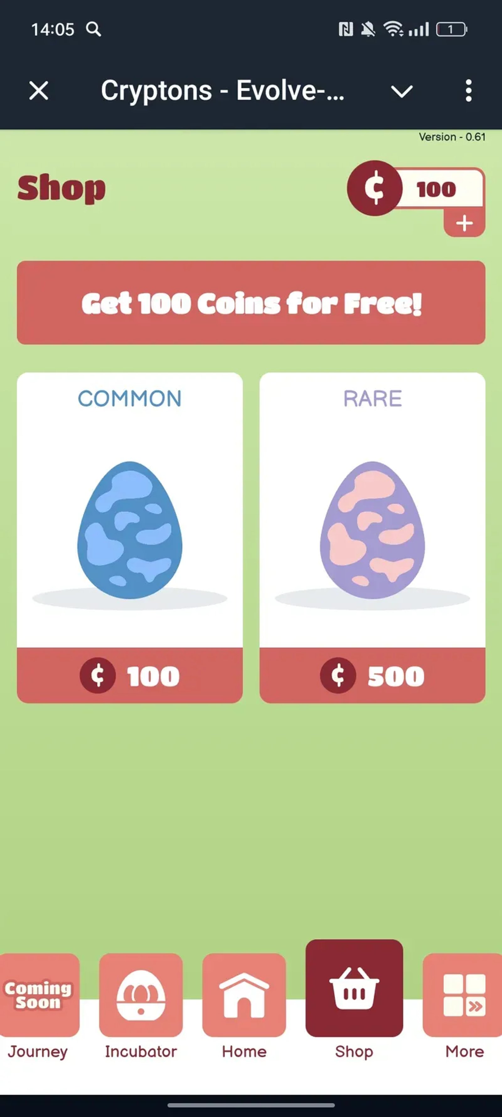 Cryptons - Evolve-2-Sell game в Телеграм — скриншот 2