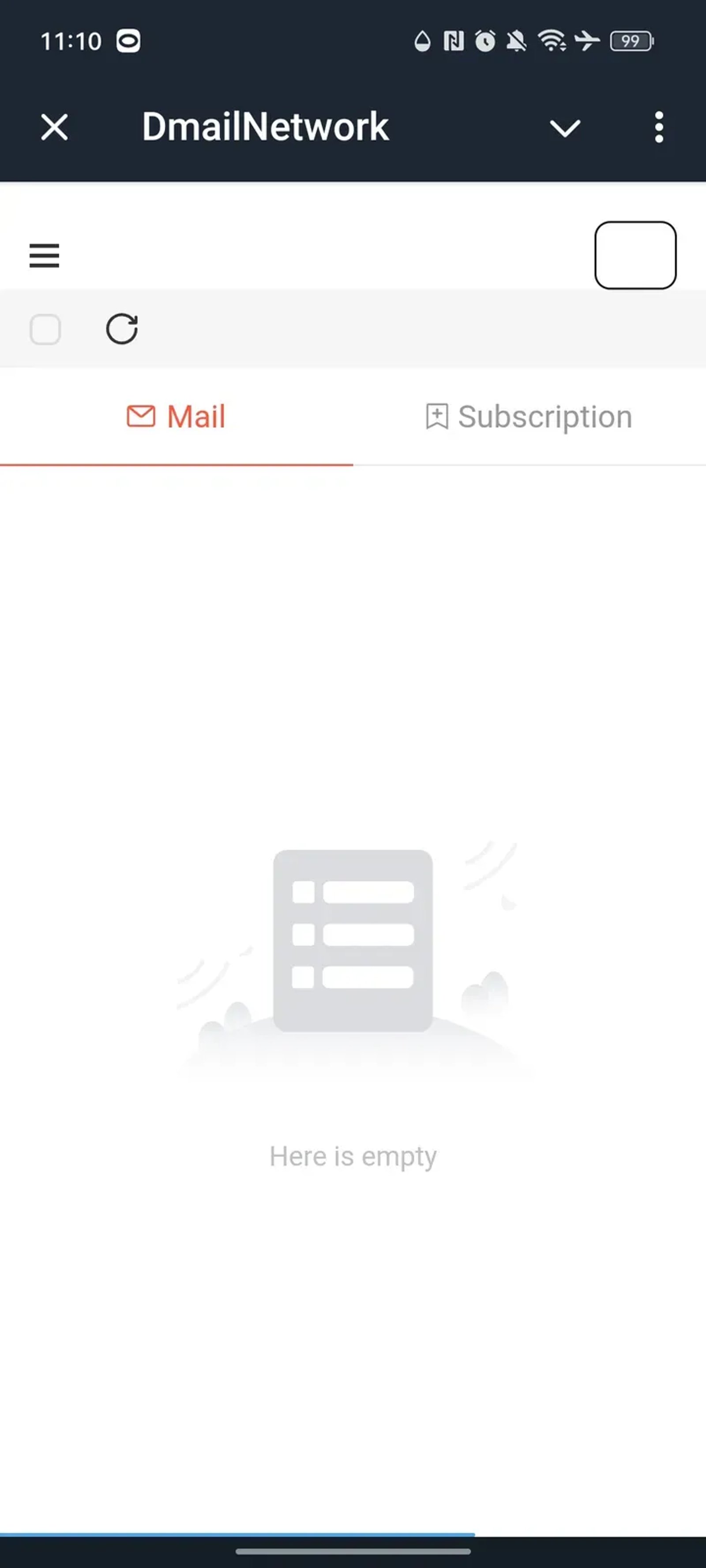 DmailNetwork в Телеграм — скриншот 2