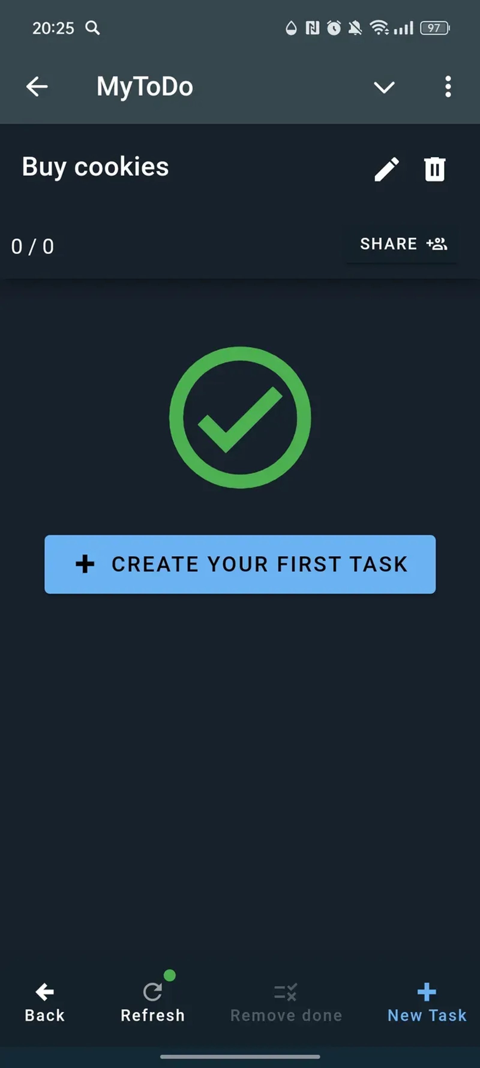 MyToDo в Телеграм — скриншот 3