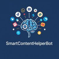 Content Helper Bot Logo Telegram