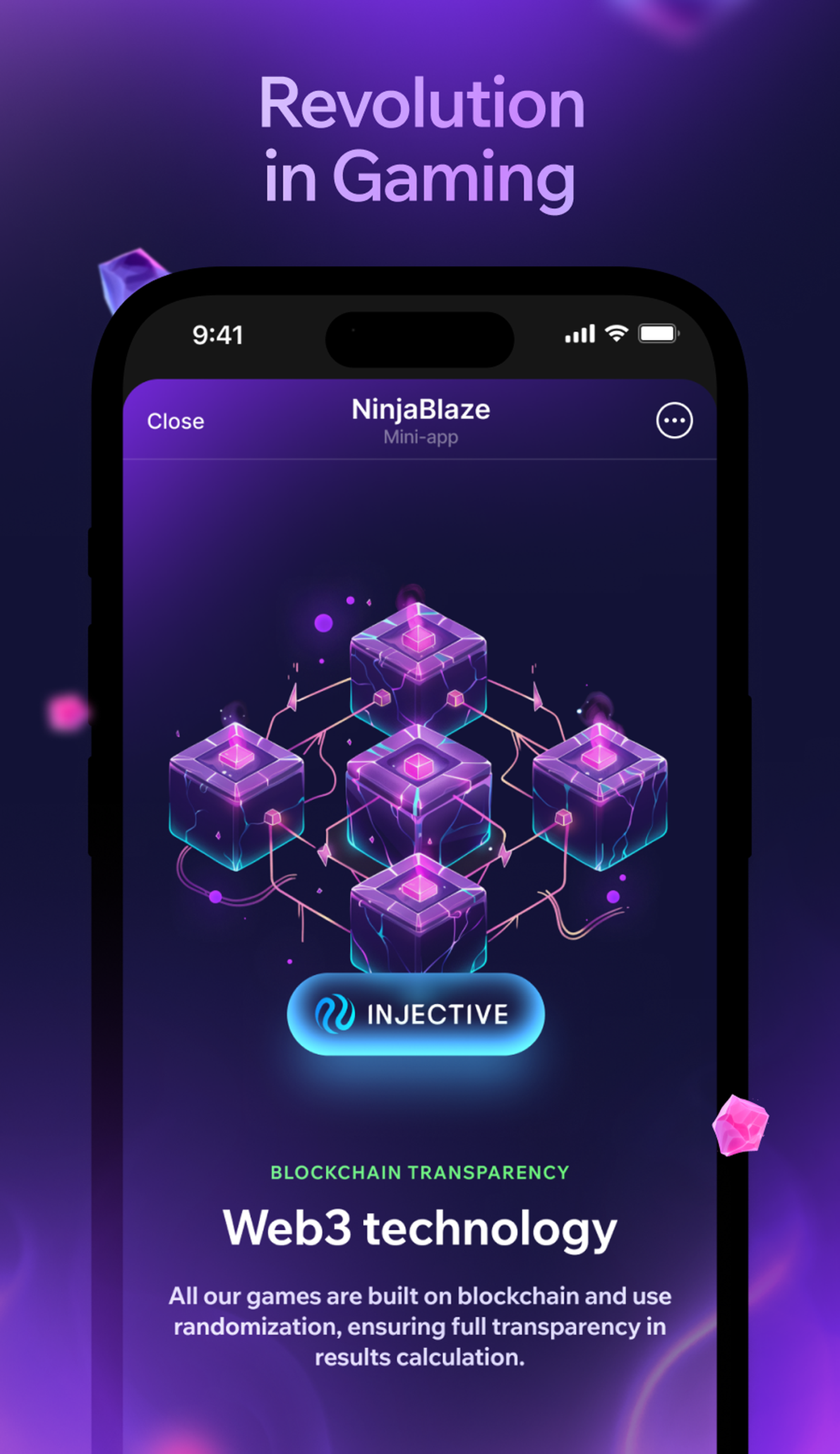 Ninja Blaze в Телеграм — скриншот 2