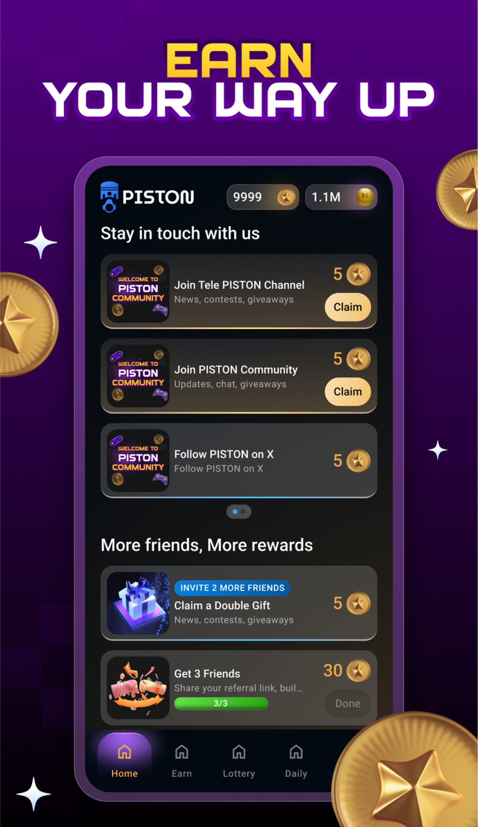 Piston Hub в Телеграм — скриншот 4