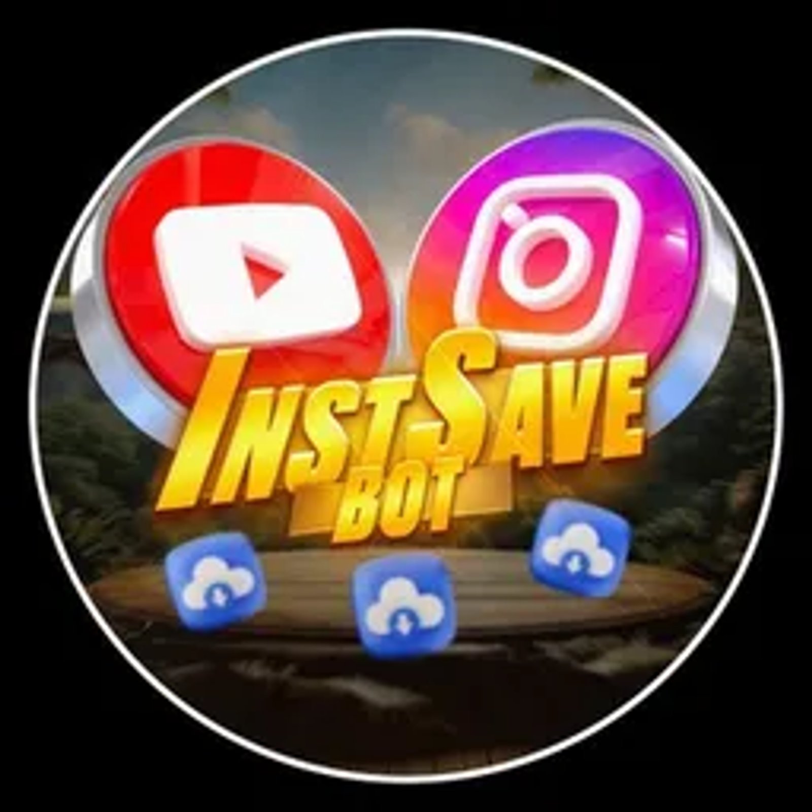 InstSave | Скачать из Инстаграм и Ютуба в Telegram — скриншот 1