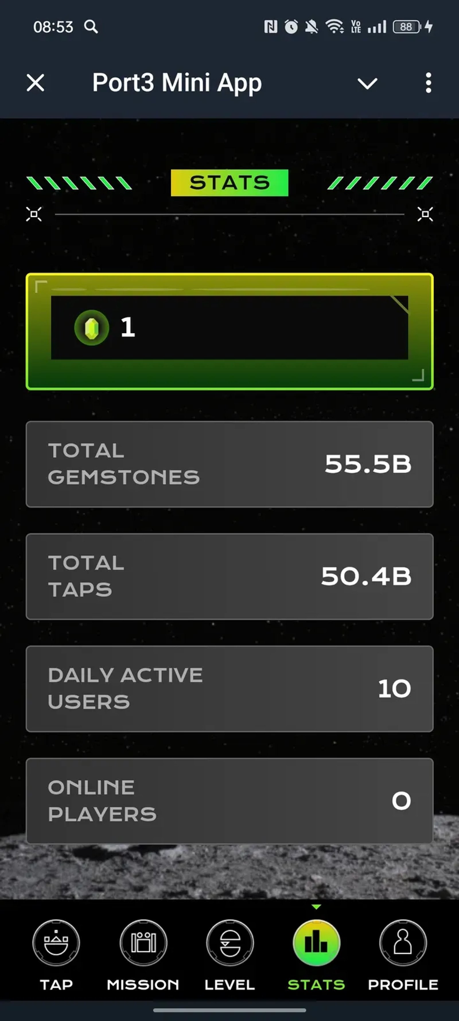 Port3 Mini App в Телеграм — скриншот 4