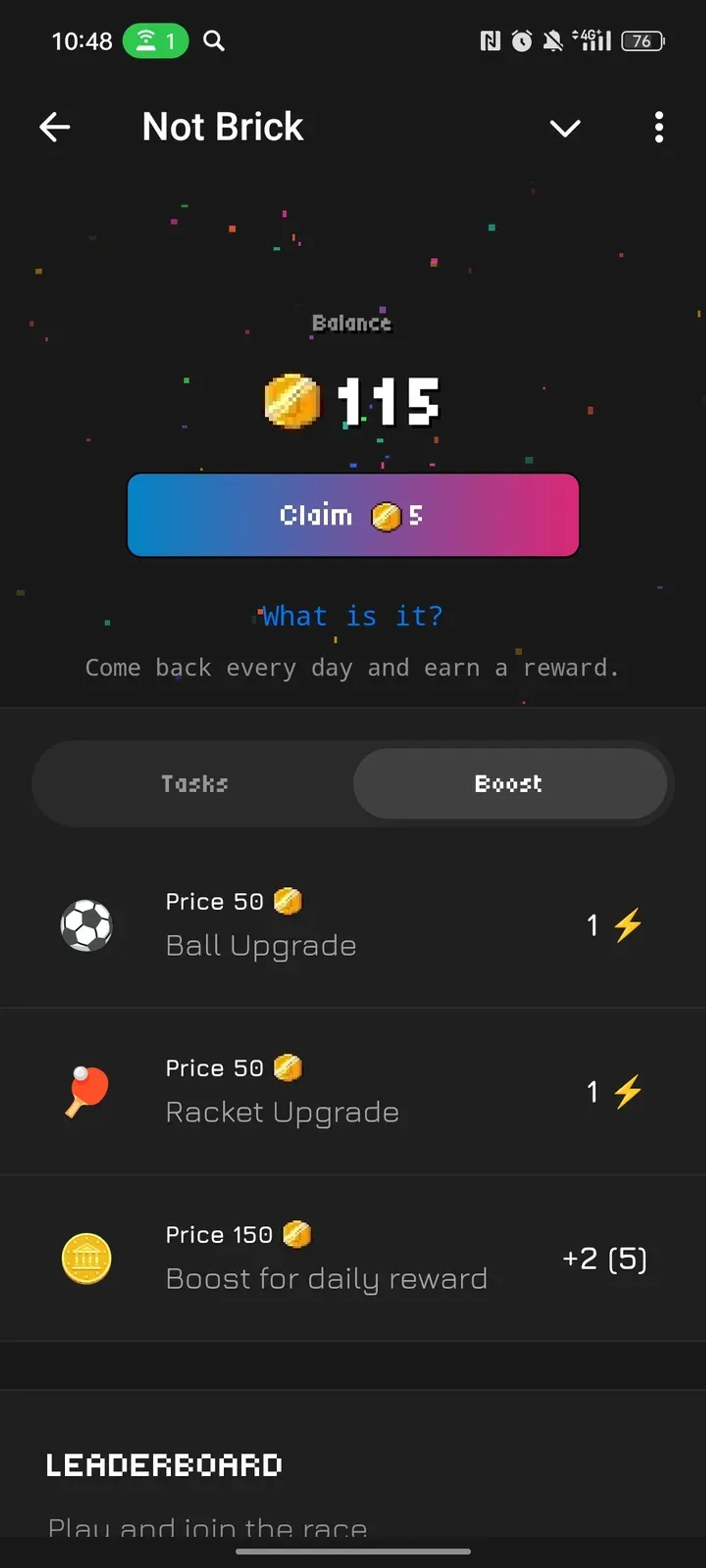 Not Brick в Телеграм — скриншот 4