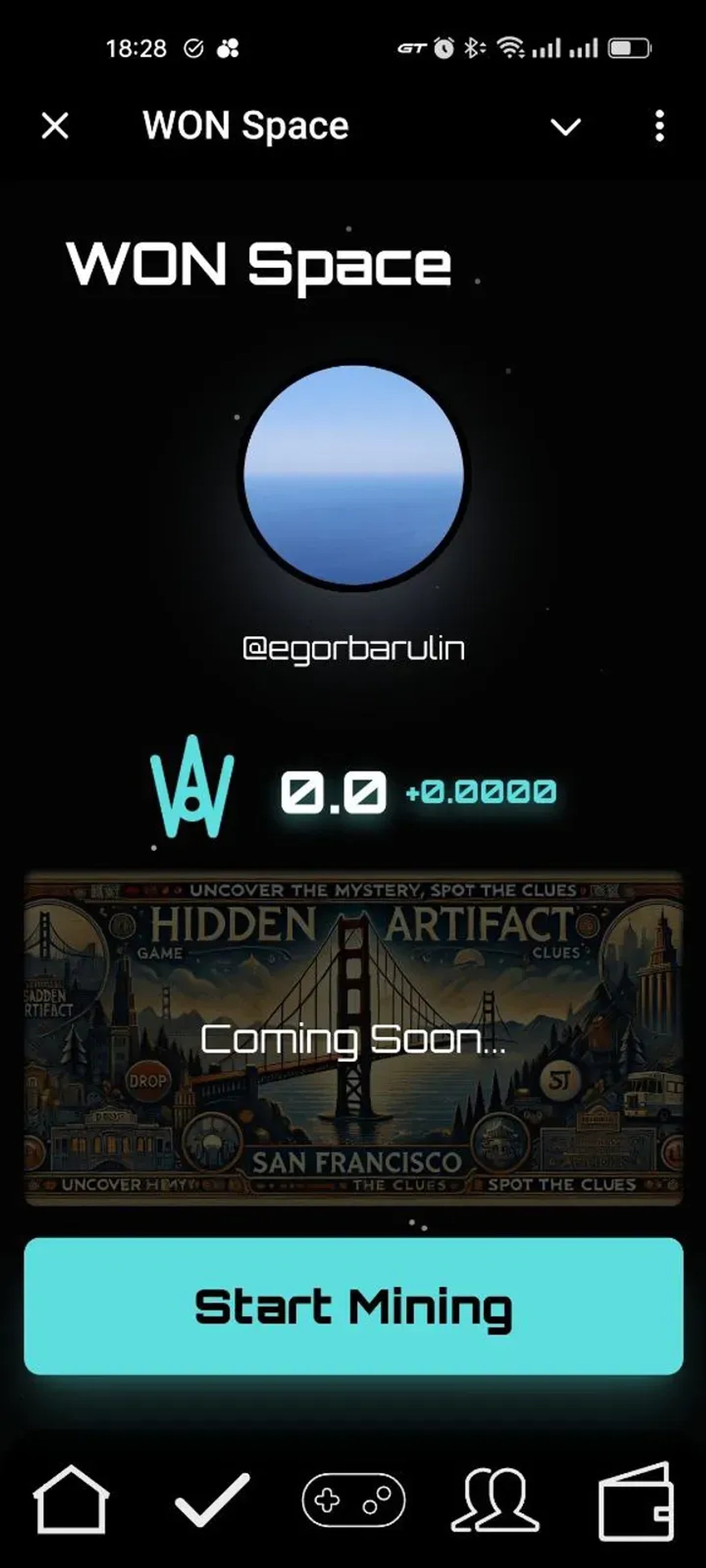 WON Space в Телеграм — скриншот 3