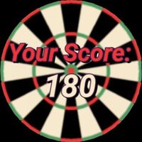 Playing Darts Logo Telegram