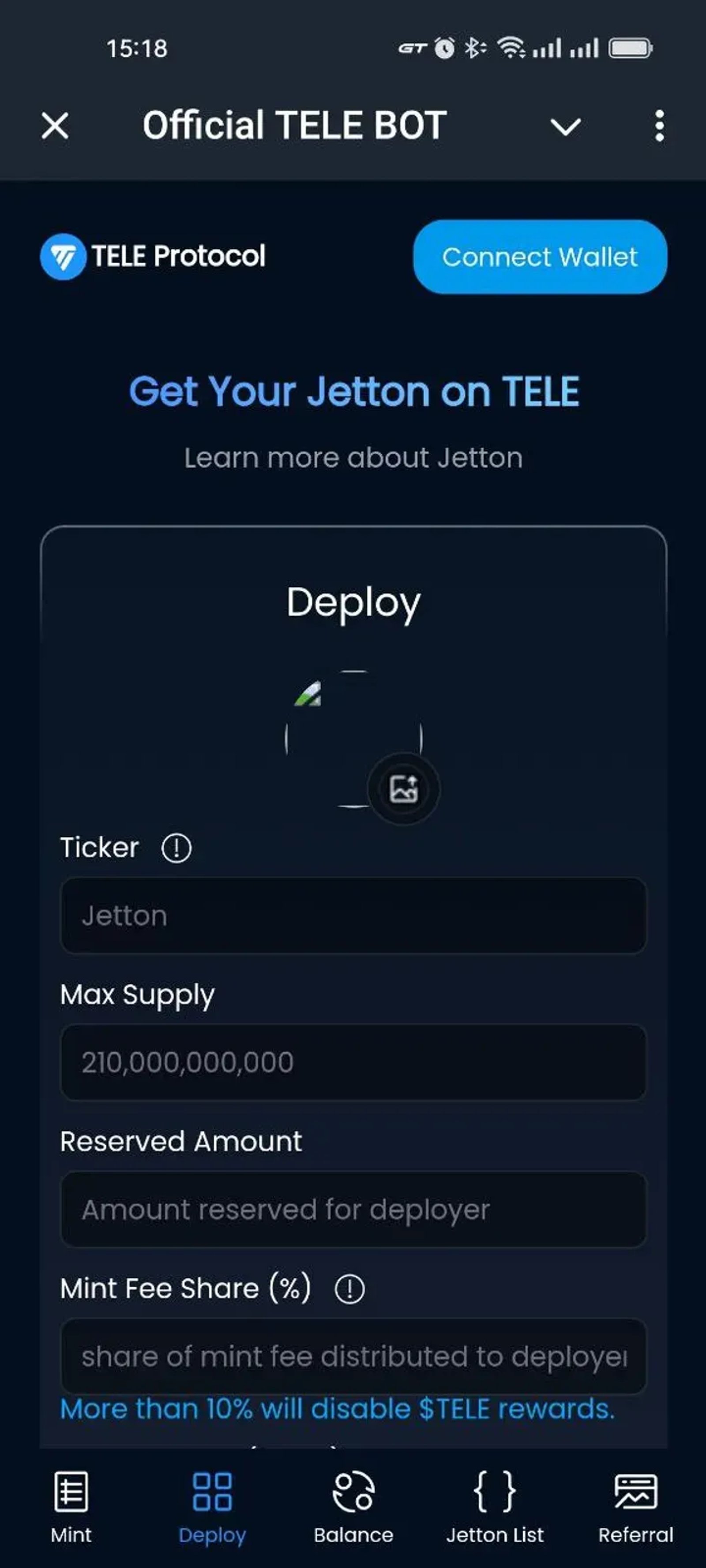 Official TELE BOT в Телеграм — скриншот 3