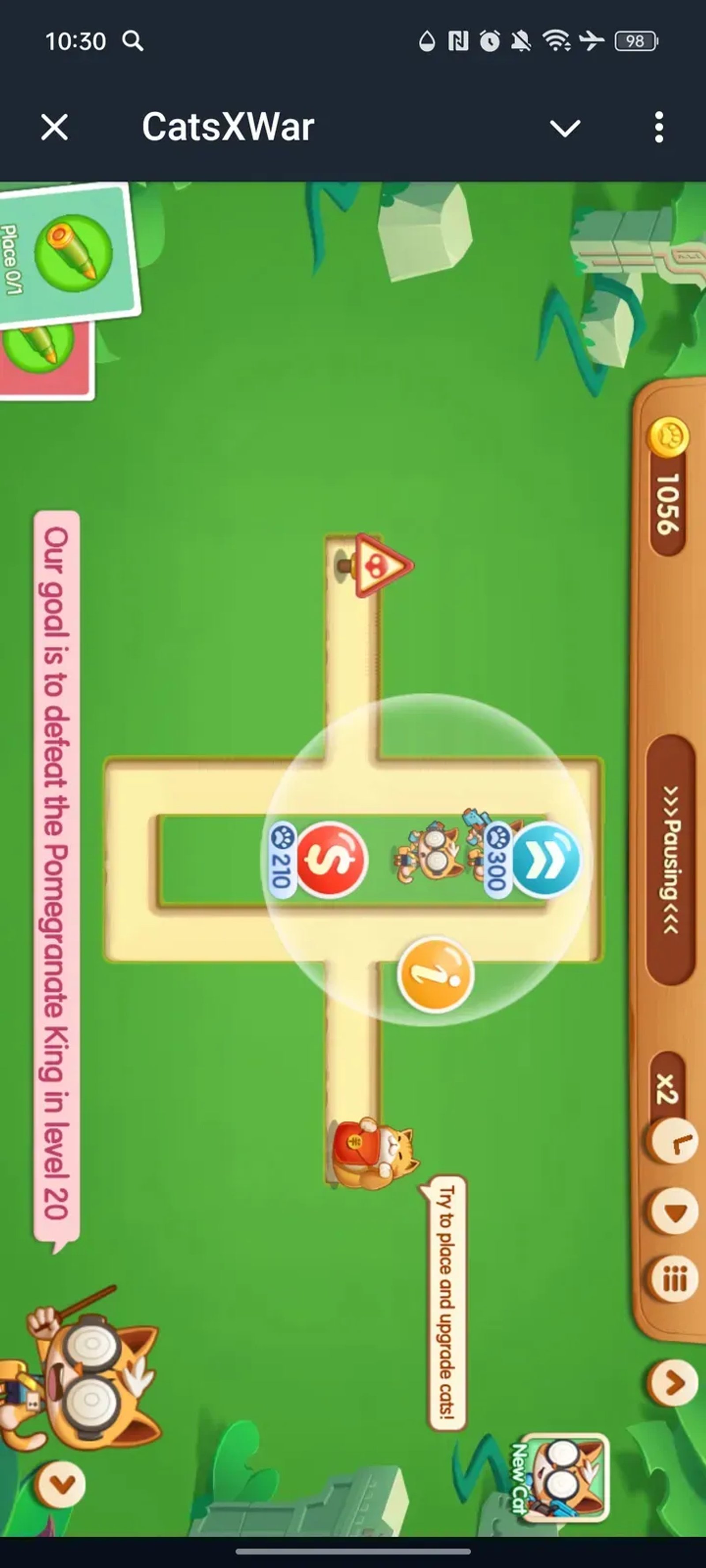 CatsXWar в Телеграм — скриншот 4