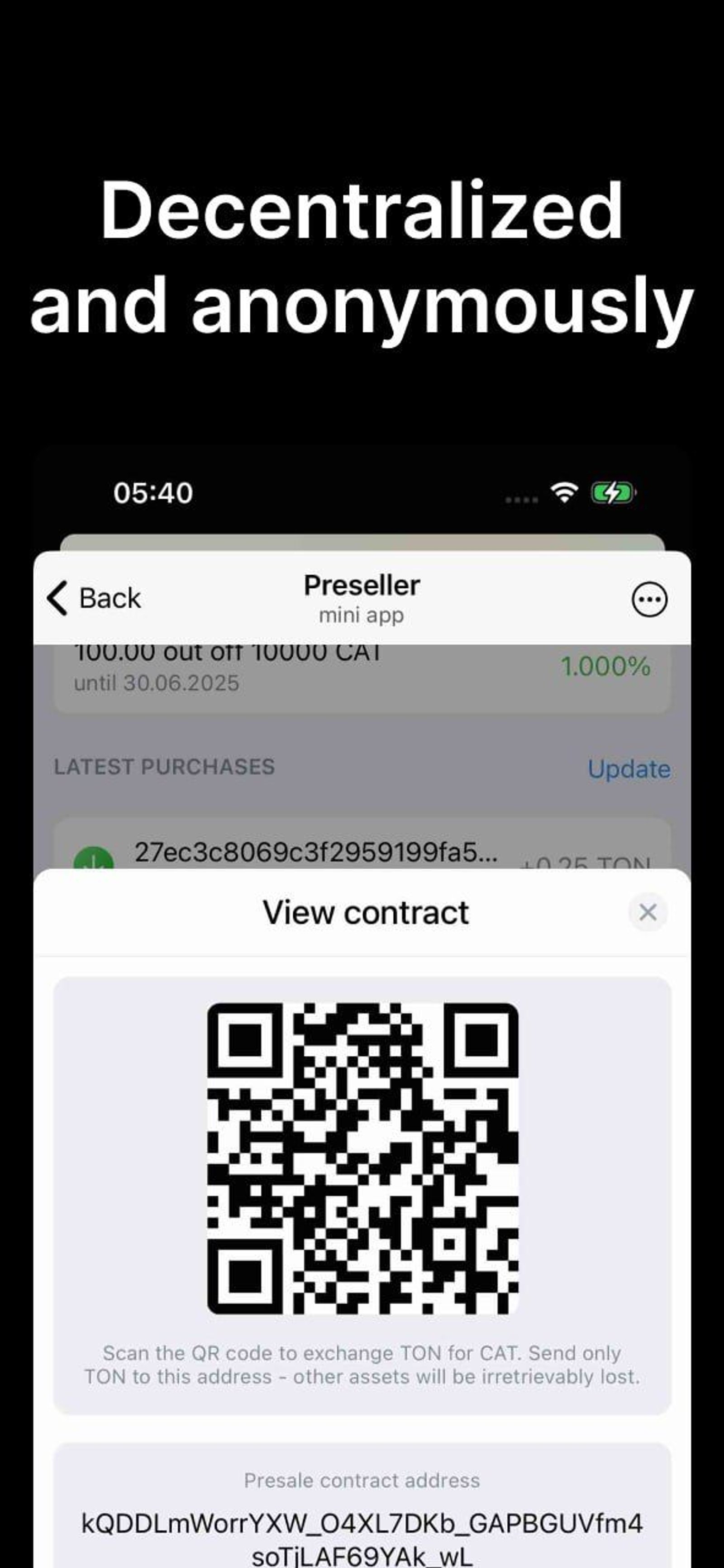 Preseller Telegram Screenshot 5