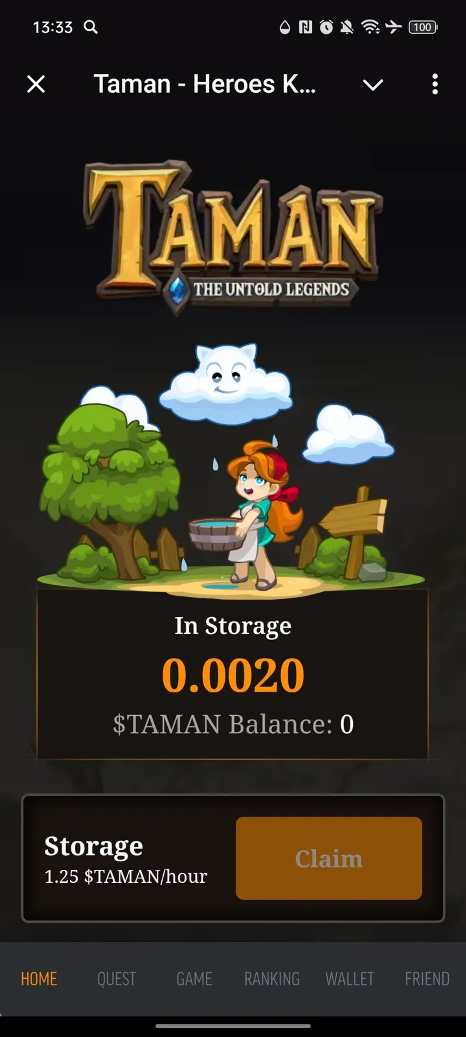 Taman - Heroes Kombat Telegram Screenshot 1