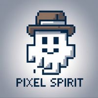 Pixel Spirit Logo Telegram