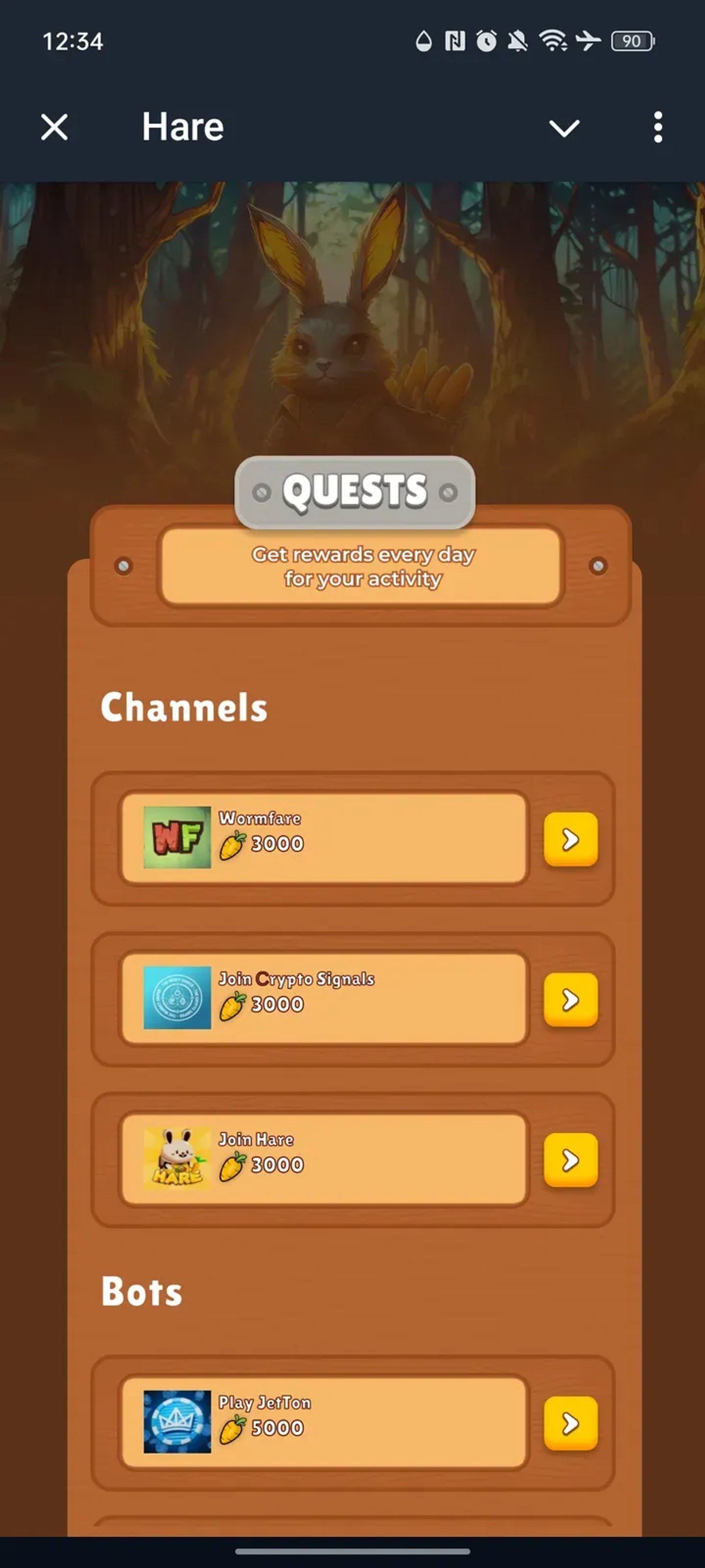 Hare Telegram Screenshot 2