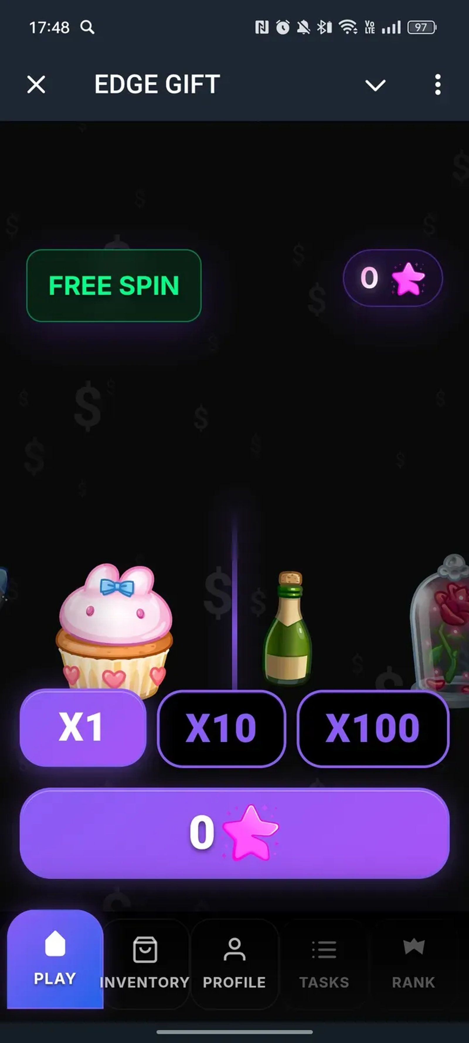 EDGE GIFT Telegram Screenshot 1