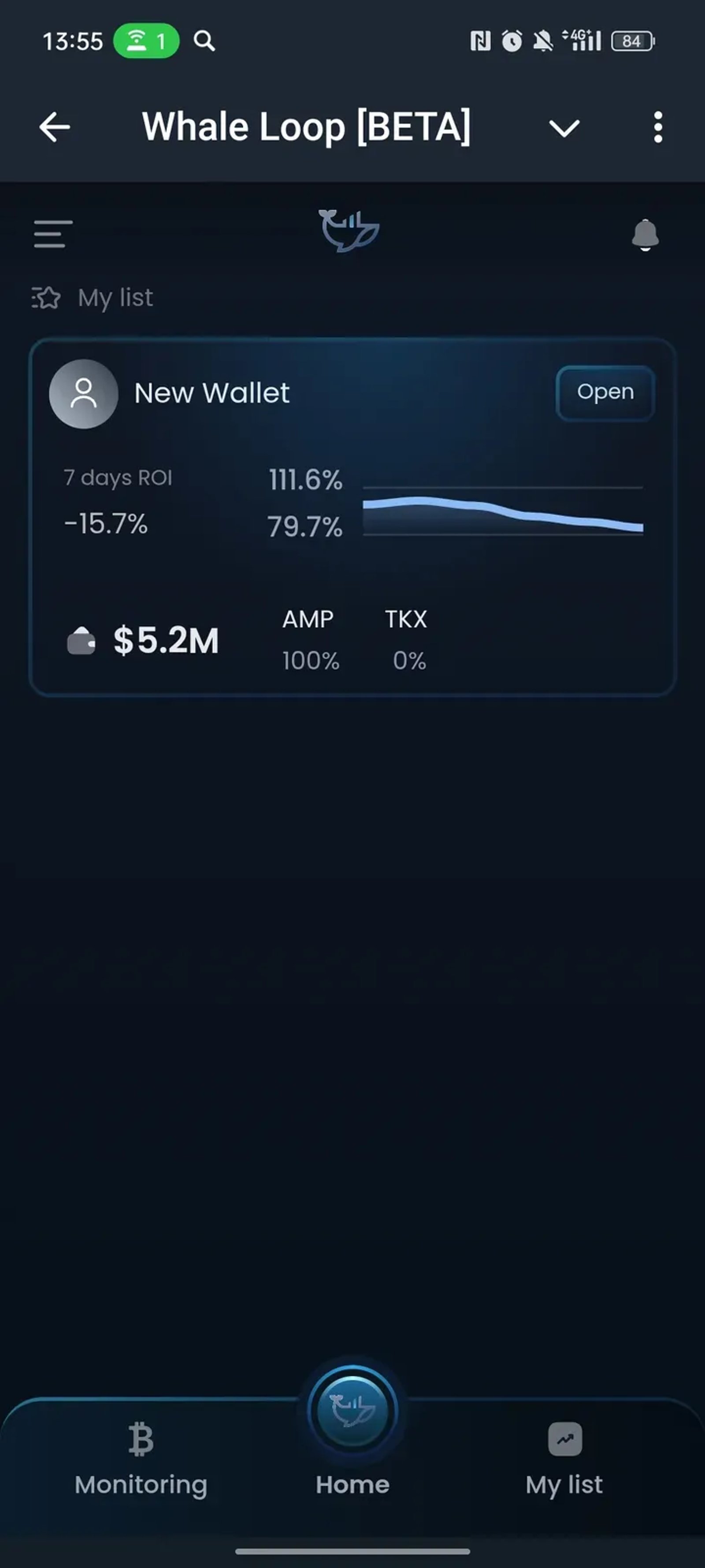 Whale Loop [BETA] в Телеграм — скриншот 3