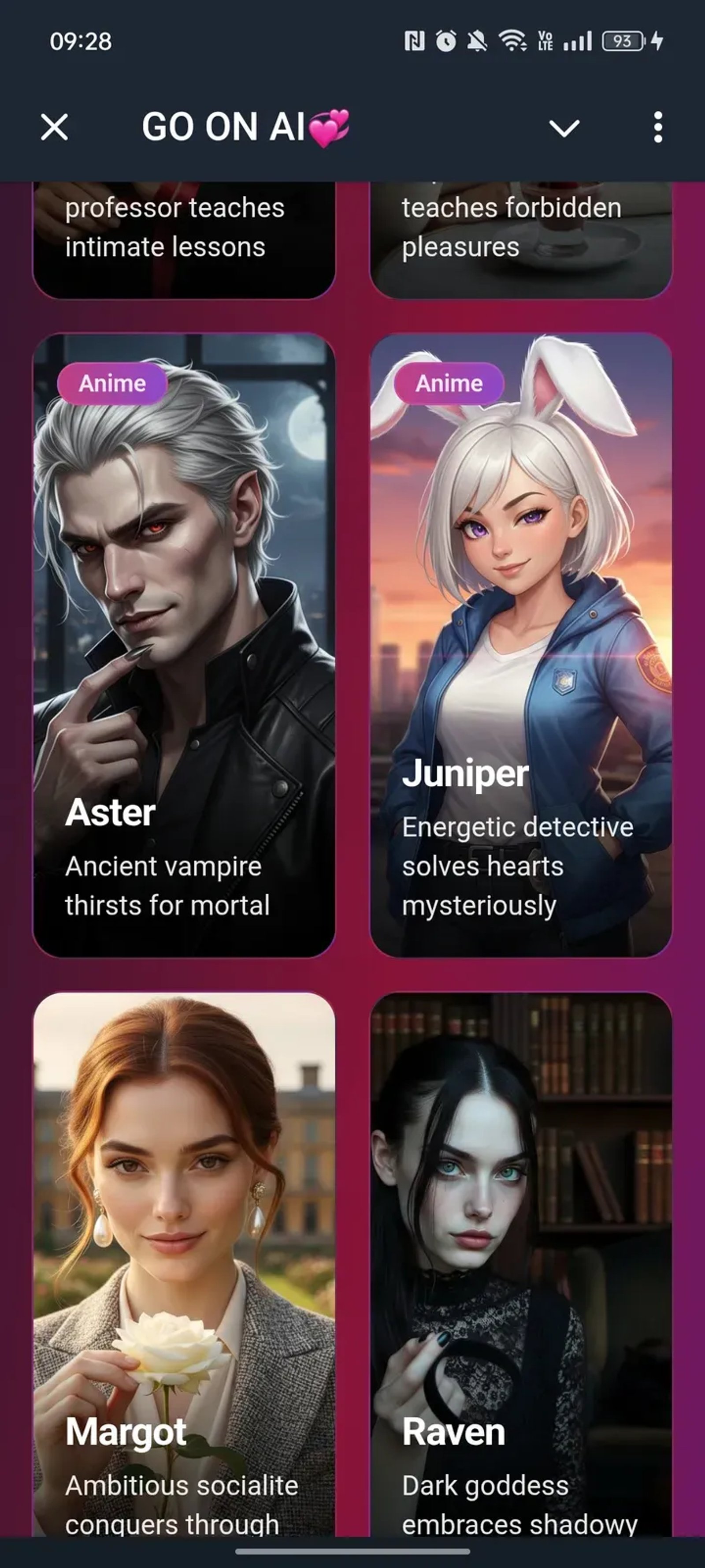 GO ON AIπ Telegram Screenshot 3