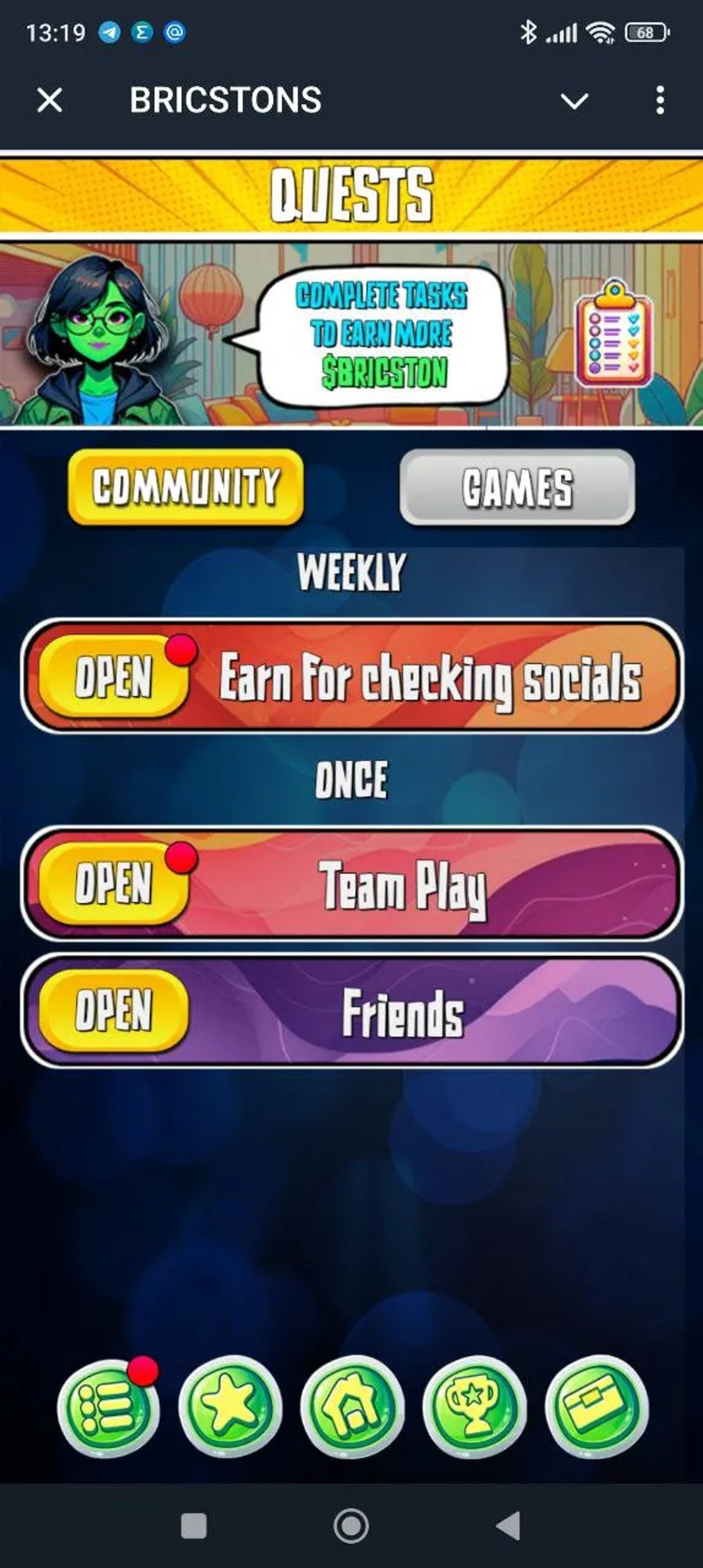 BRICSTONS в Телеграм — скриншот 2