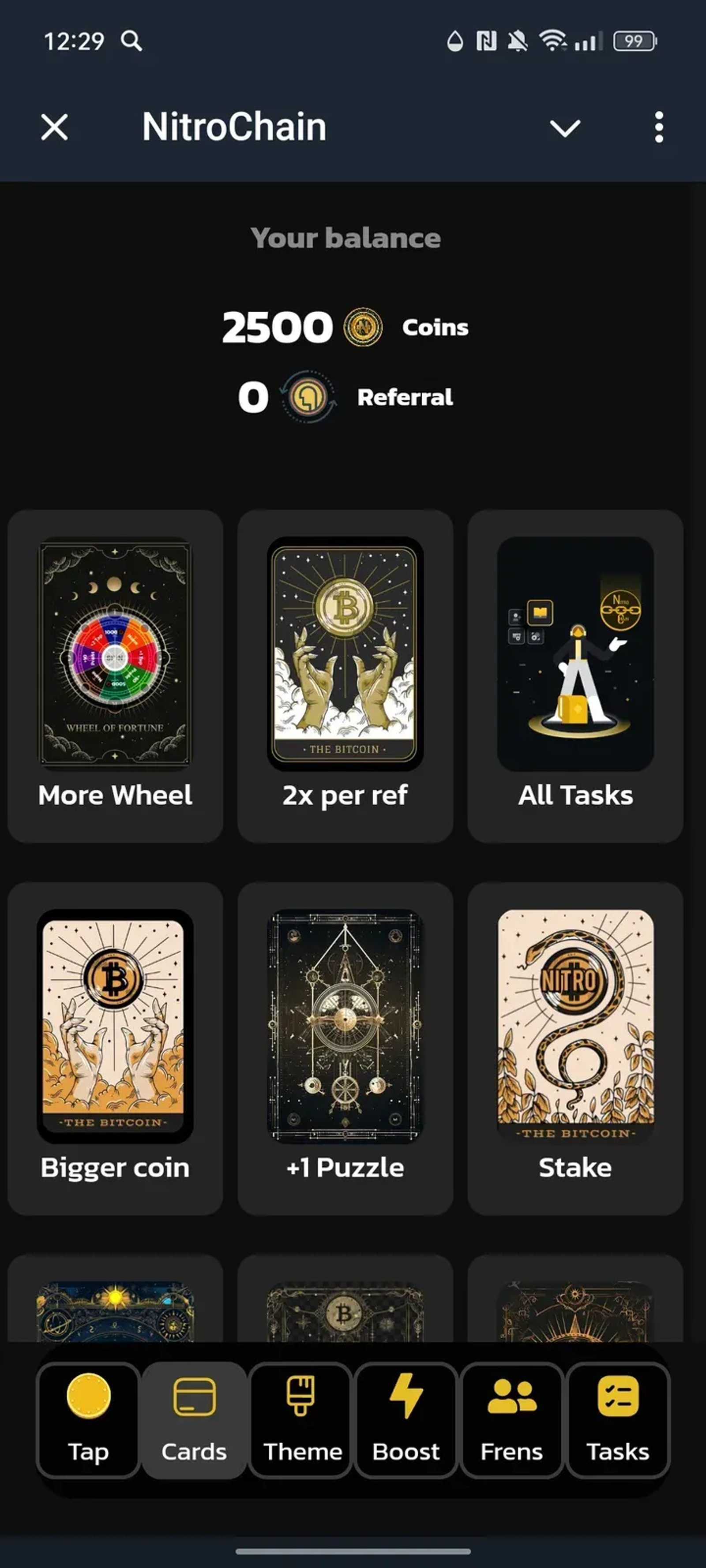 NitroChain в Телеграм — скриншот 2