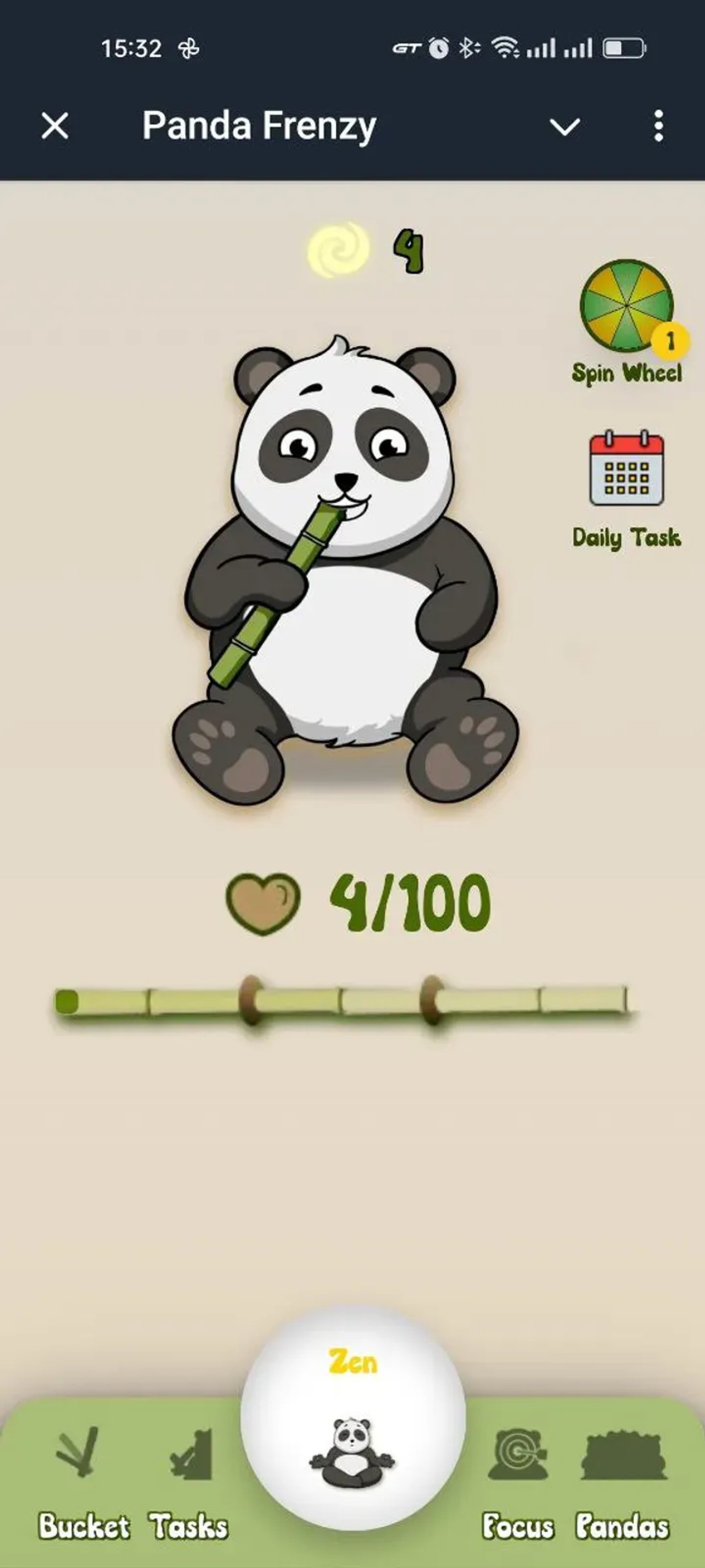 Panda Frenzy в Телеграм — скриншот 2