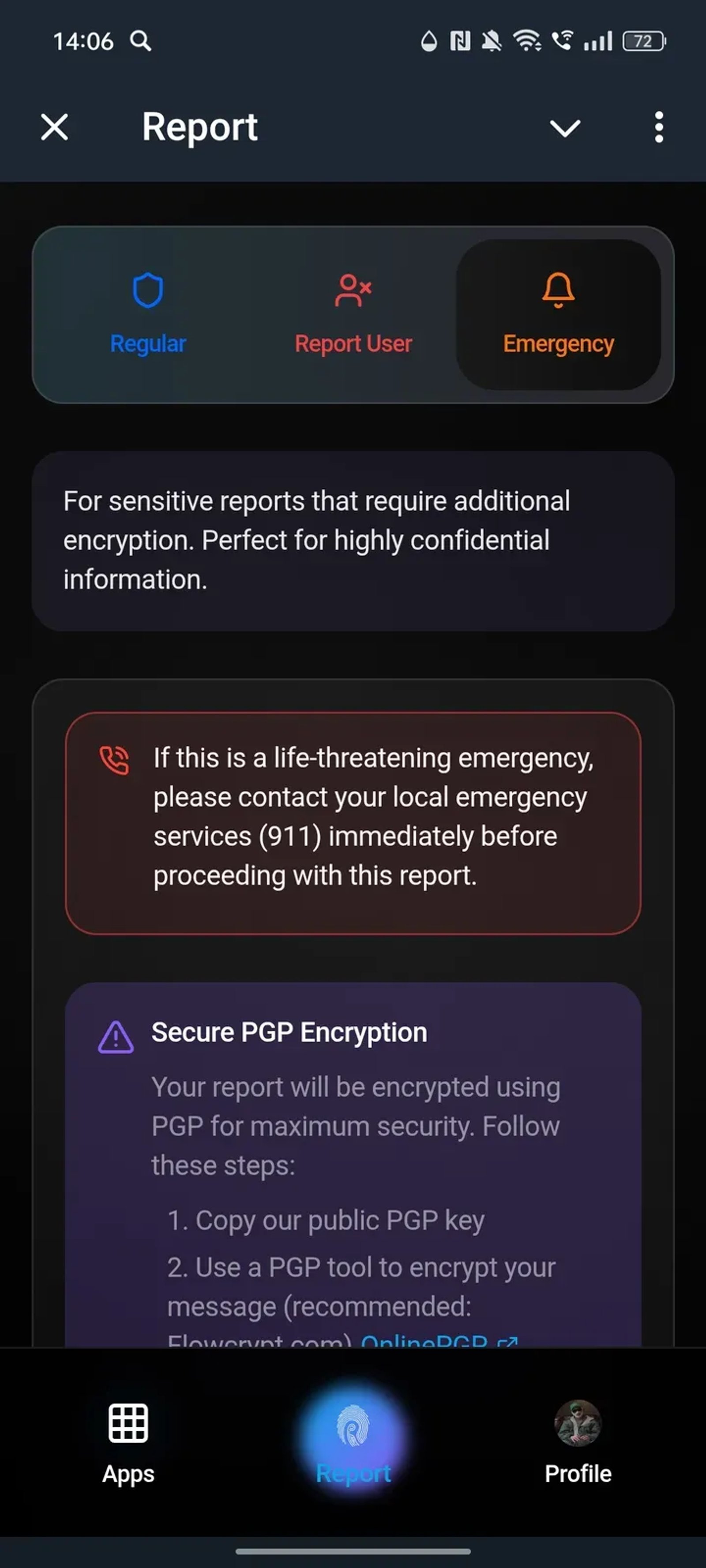 Report в Телеграм — скриншот 4