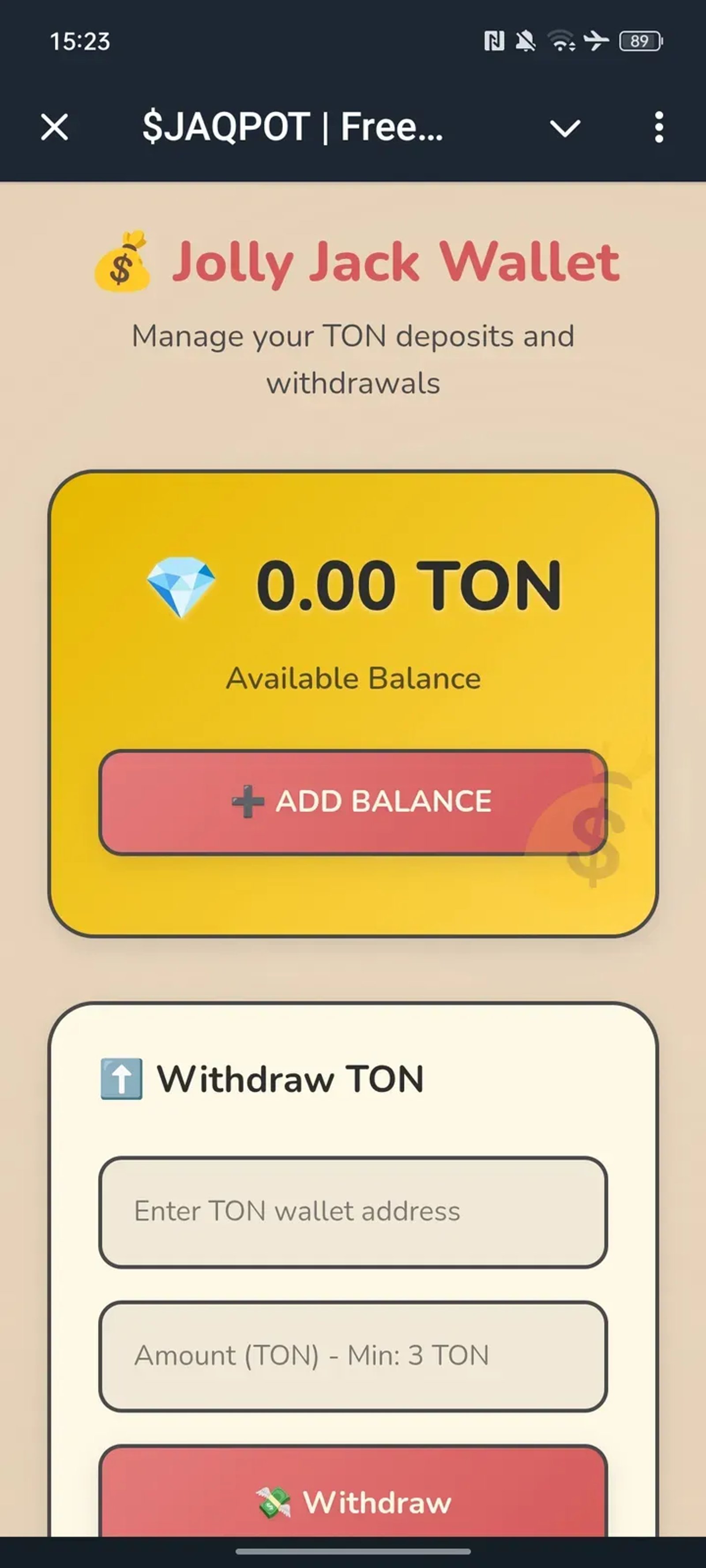 $JAQPOT | Free Mint π Π² Telegram β ΡΠΊΡΠΈΠ½ΡΠΎΡ 4