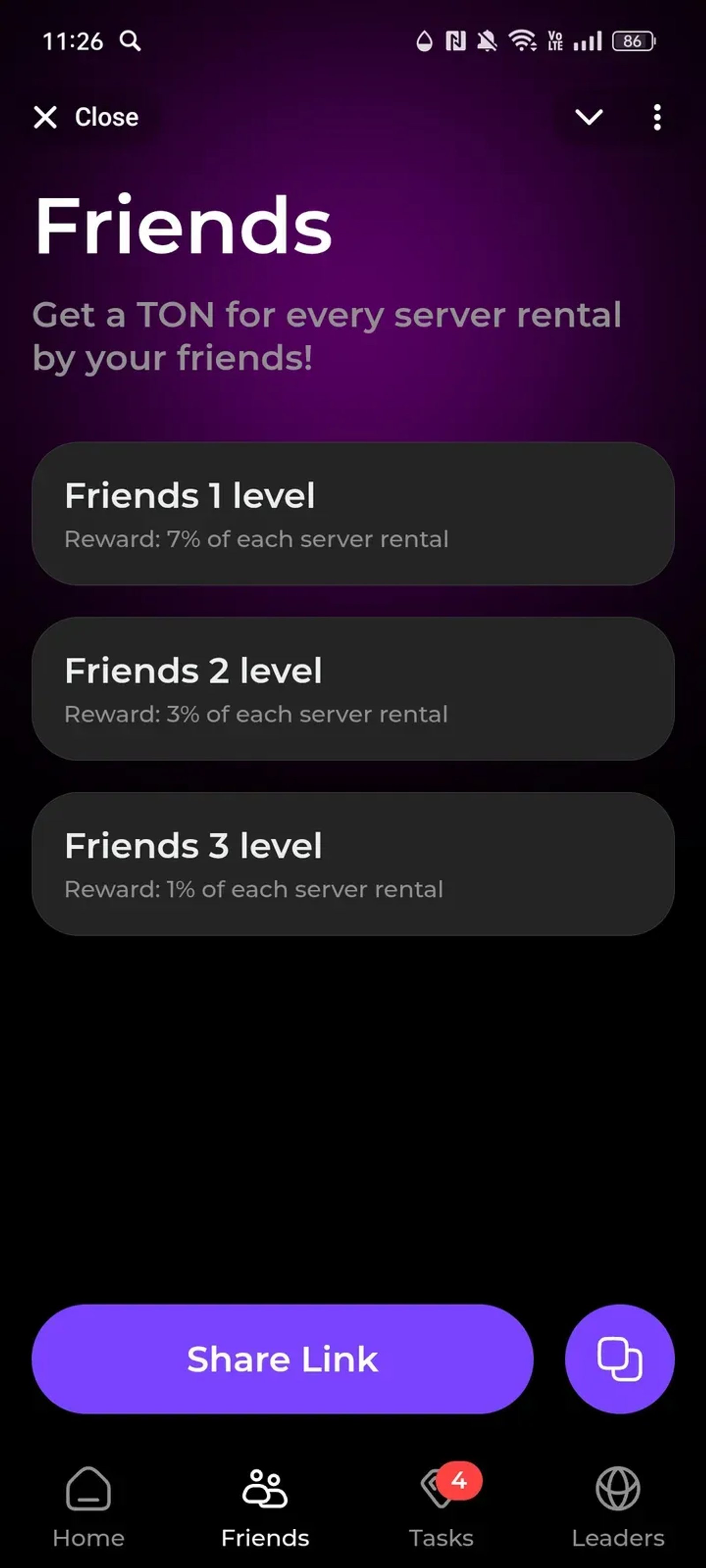 MineVerse в Телеграм — скриншот 2