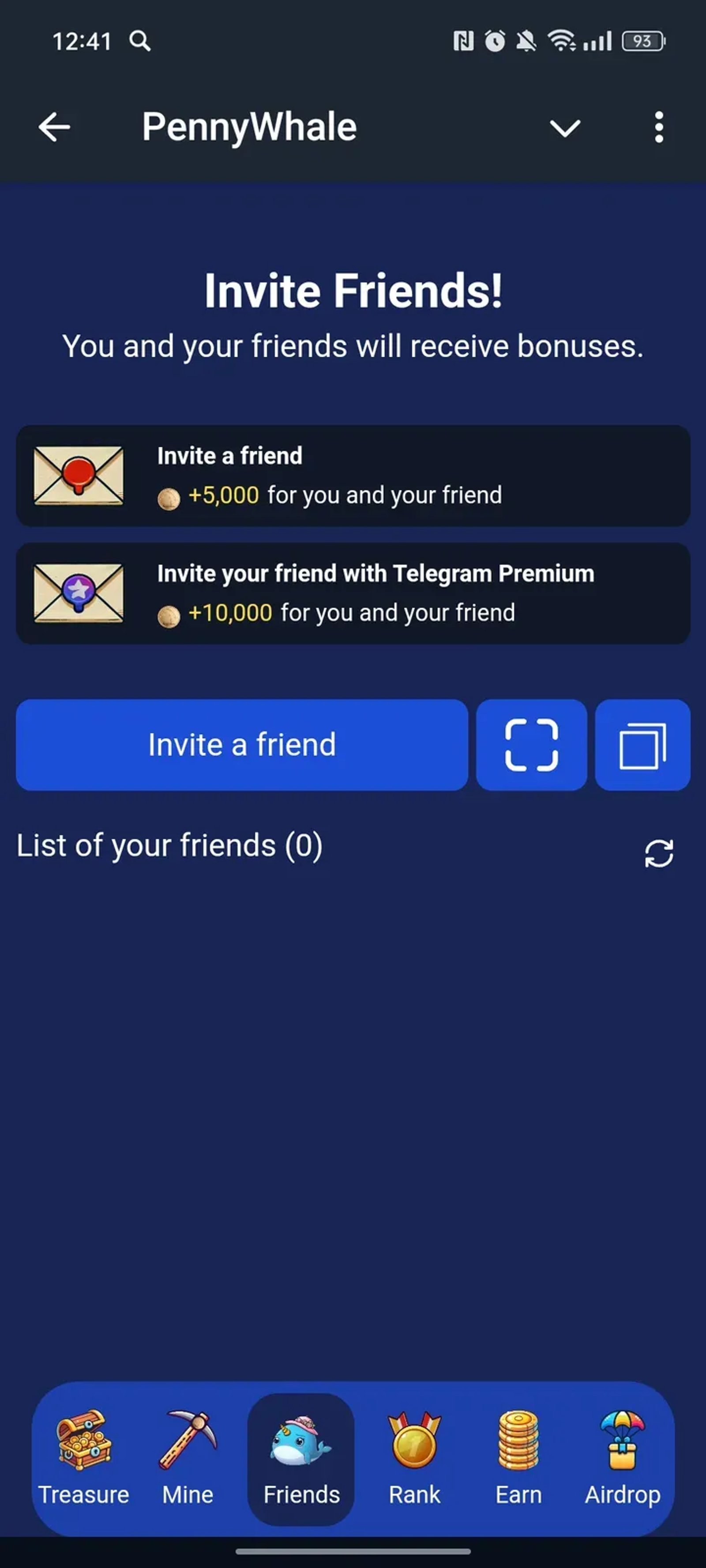 PennyWhale в Телеграм — скриншот 3